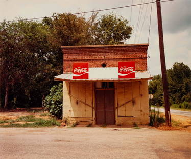 William Christenberry (American, b. 1936) A group of: William Christenberry (American, b. 1936) A group of three photographs (Kudzu and House, Tuscaloosa County, Alabama, 1980; Church Sprott, Alabama, 1981; The Bar B-Q Inn, Greensboro, Alabama, 1971)