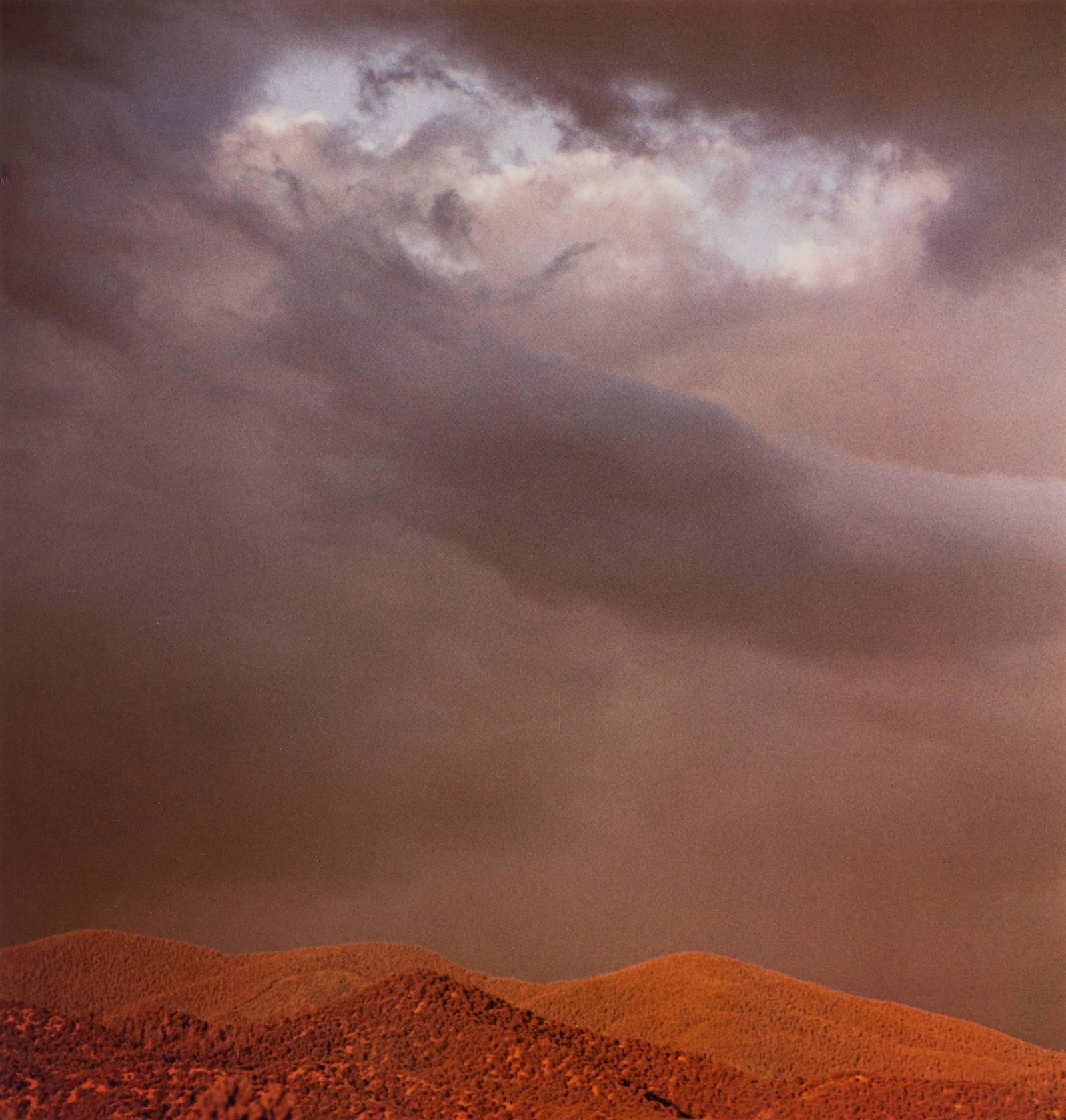 Eliot Porter (American, 1901-1990) Sangre de Cristo: Eliot Porter (American, 1901-1990) Sangre de Cristo Mountains, Tesuque, New Mexico, 1958 dye transfer print signed in pencil (mount recto), bearing photographer's stamp, titled and numbered 58-406 (mo