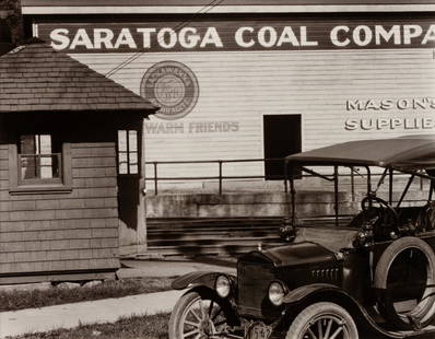 Ralph Steiner (American, 1899-1986) A group of three: Ralph Steiner (American, 1899-1986) A group of three photographs (Self Portrait with Camera, 1929 (printed 1979); Car Wheel, Ford, 1929 (printed 1980); Saratoga Coal, 1929 (printed 1981)) gelatin silv