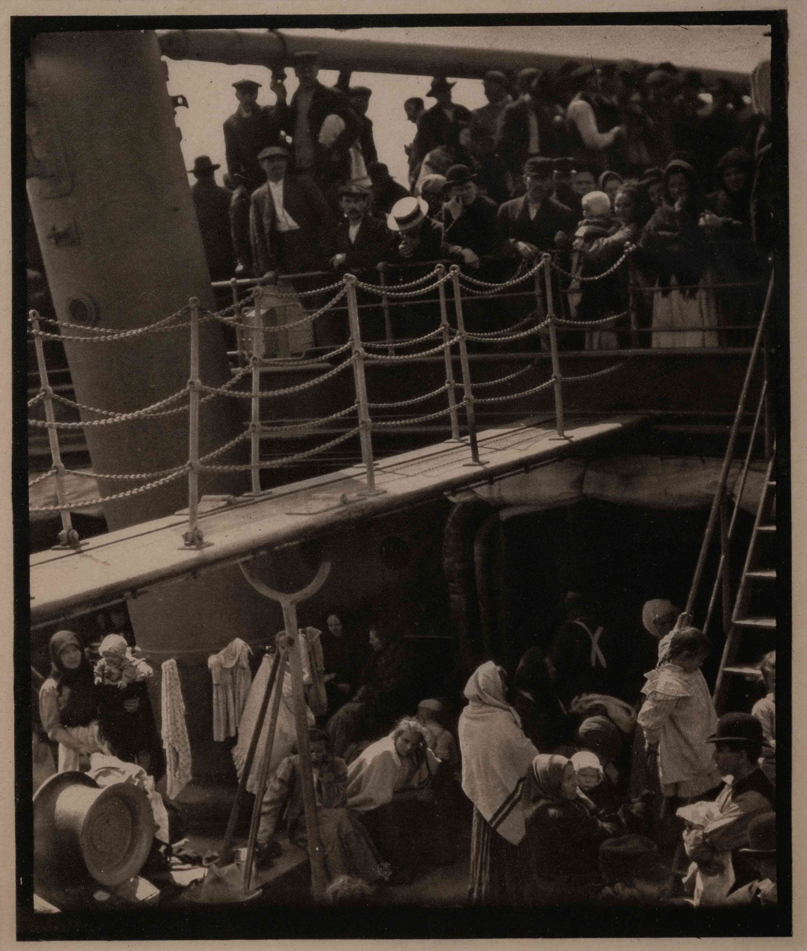 Alfred Stieglitz (American, 1864-1946) The Steerage (1 of 4)