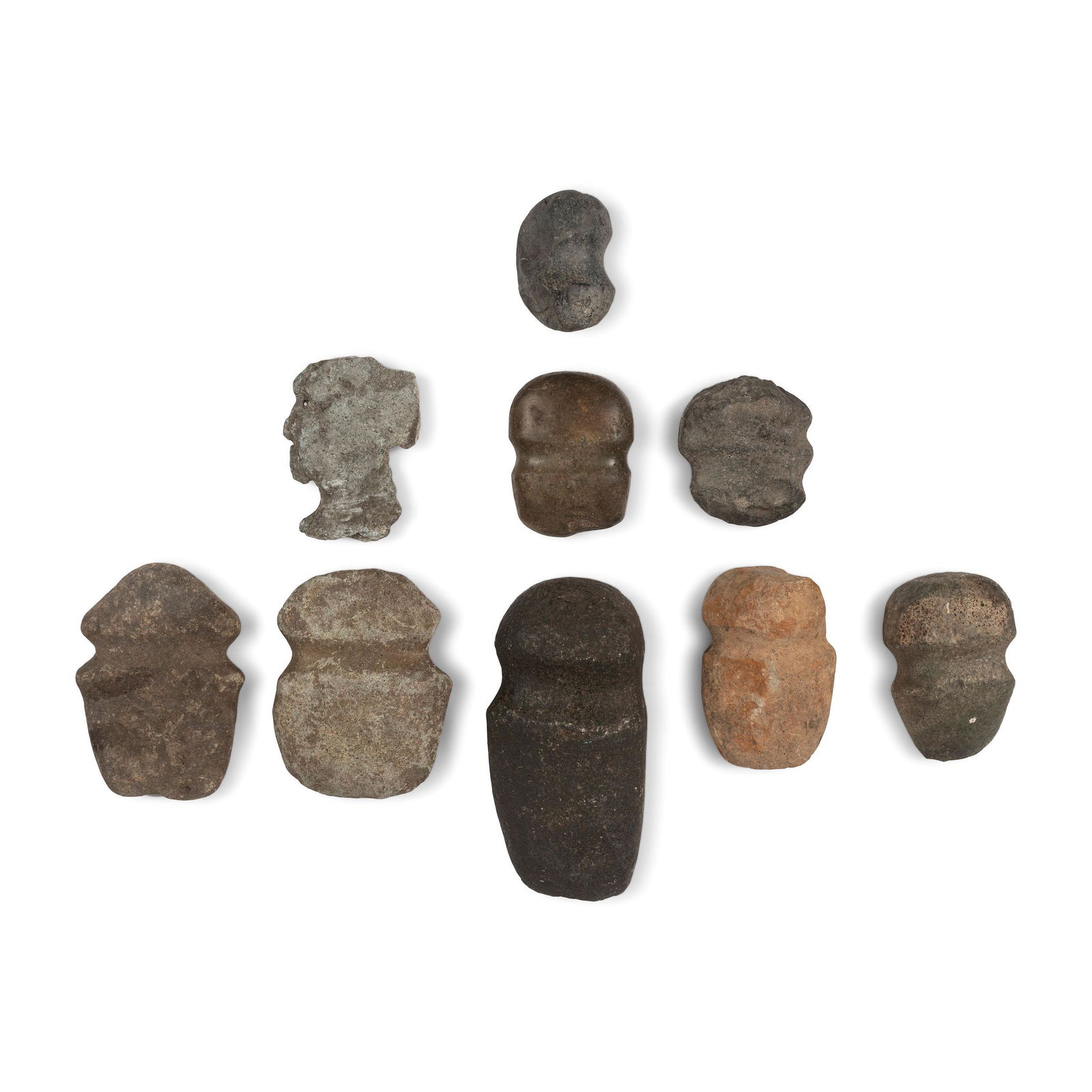 Group of Full Groove Axe, 3/4 Groove Axes and (1 of 4)