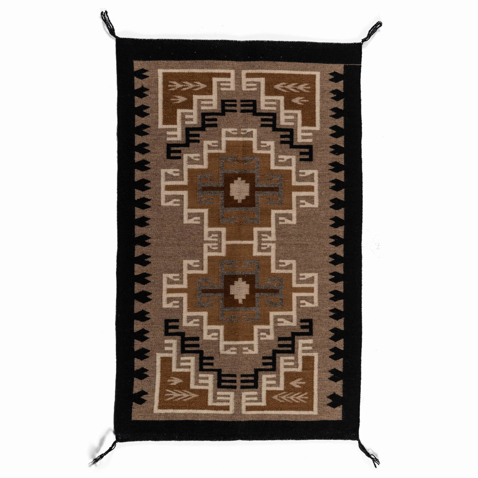 Evelyn George, Master Weaver (Dine, 20th century) Two (1 of 2)