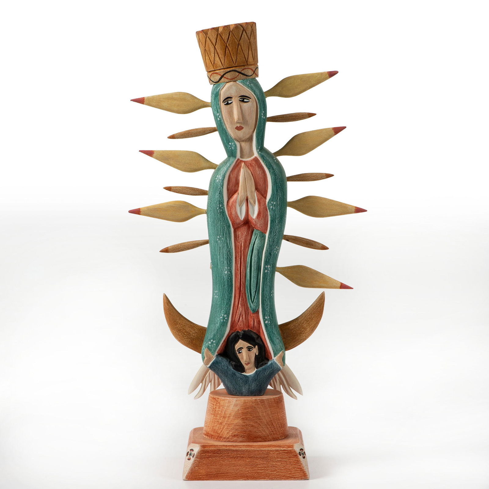 Jerry Sandoval (New Mexico, b. 1955) N.S. de Guadalupe (1 of 6)