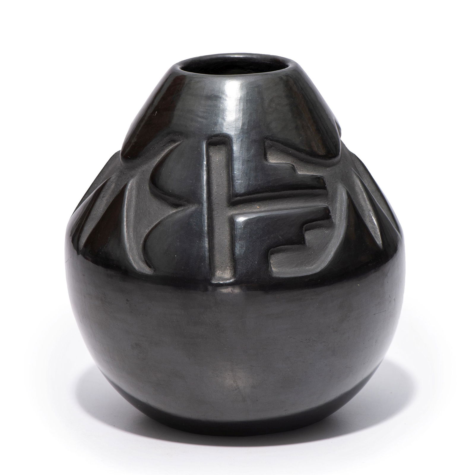 Helen Shupla (Santa Clara, b. 1928) Deeply Carved (1 of 5)