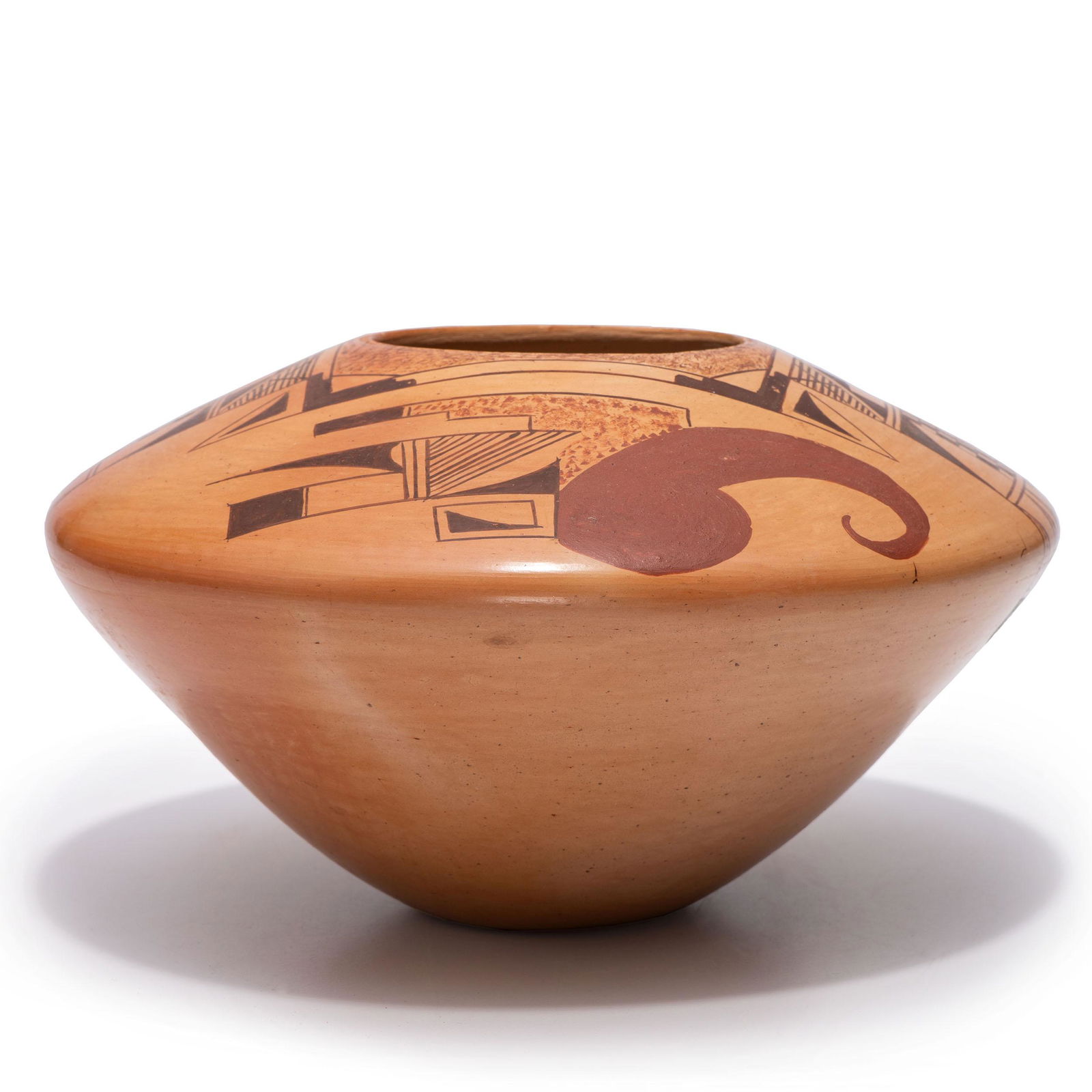 Alice Dashee (Hopi, act. 1970) Redware Jar, 2000 (1 of 7)