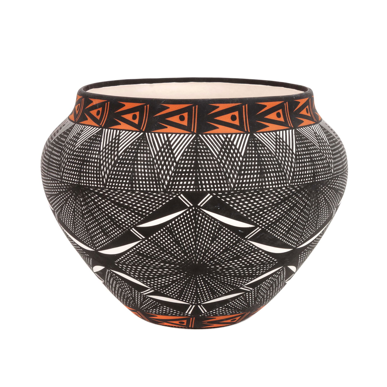 Acoma and Laguna Pottery Bowls, Group of Two (1 of 3)