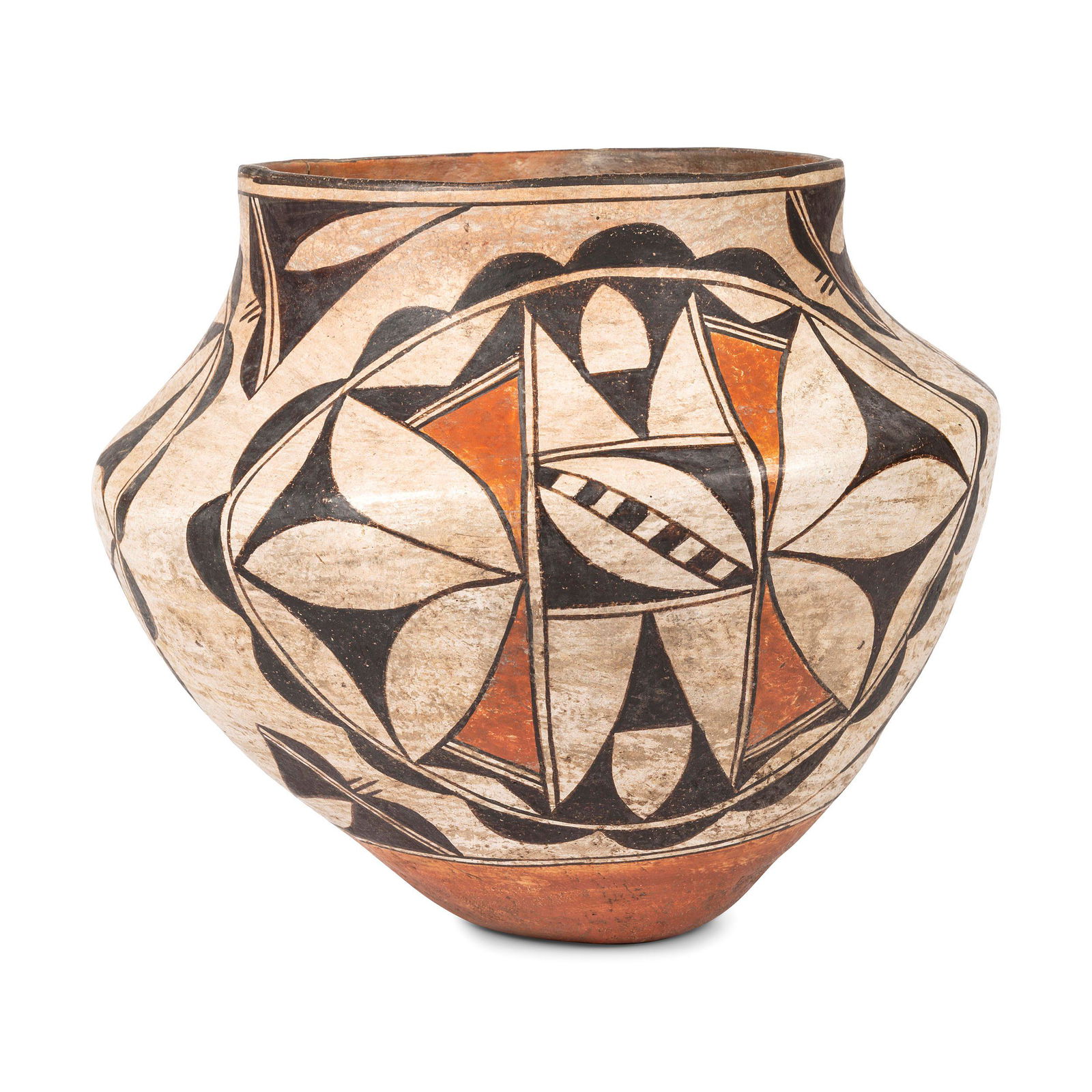 Acoma Polychrome Pottery Jar height 10 1/4 inches x (1 of 6)
