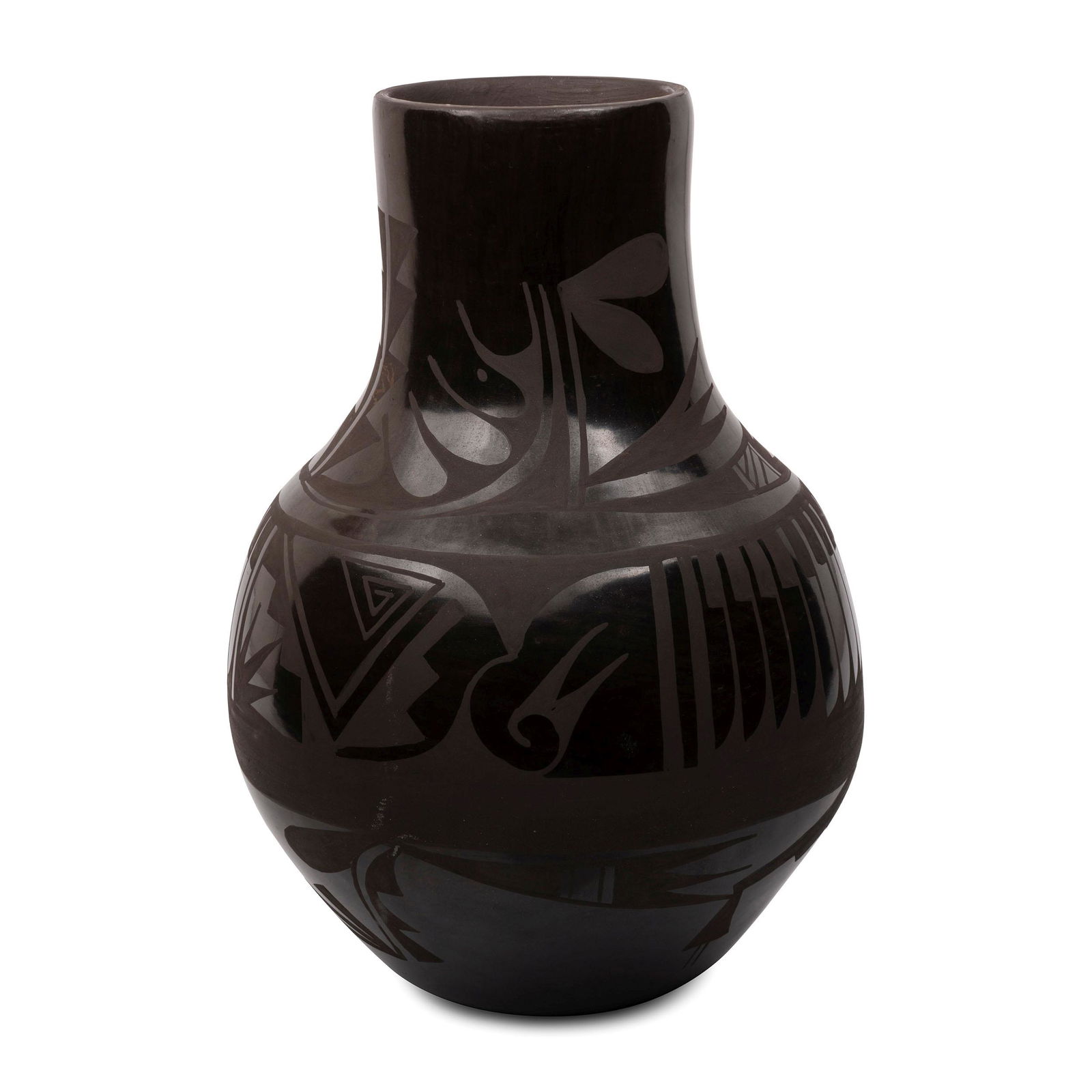 Carmelita Dunlap (San Ildefonso, 1925-1999) Blackware (1 of 6)