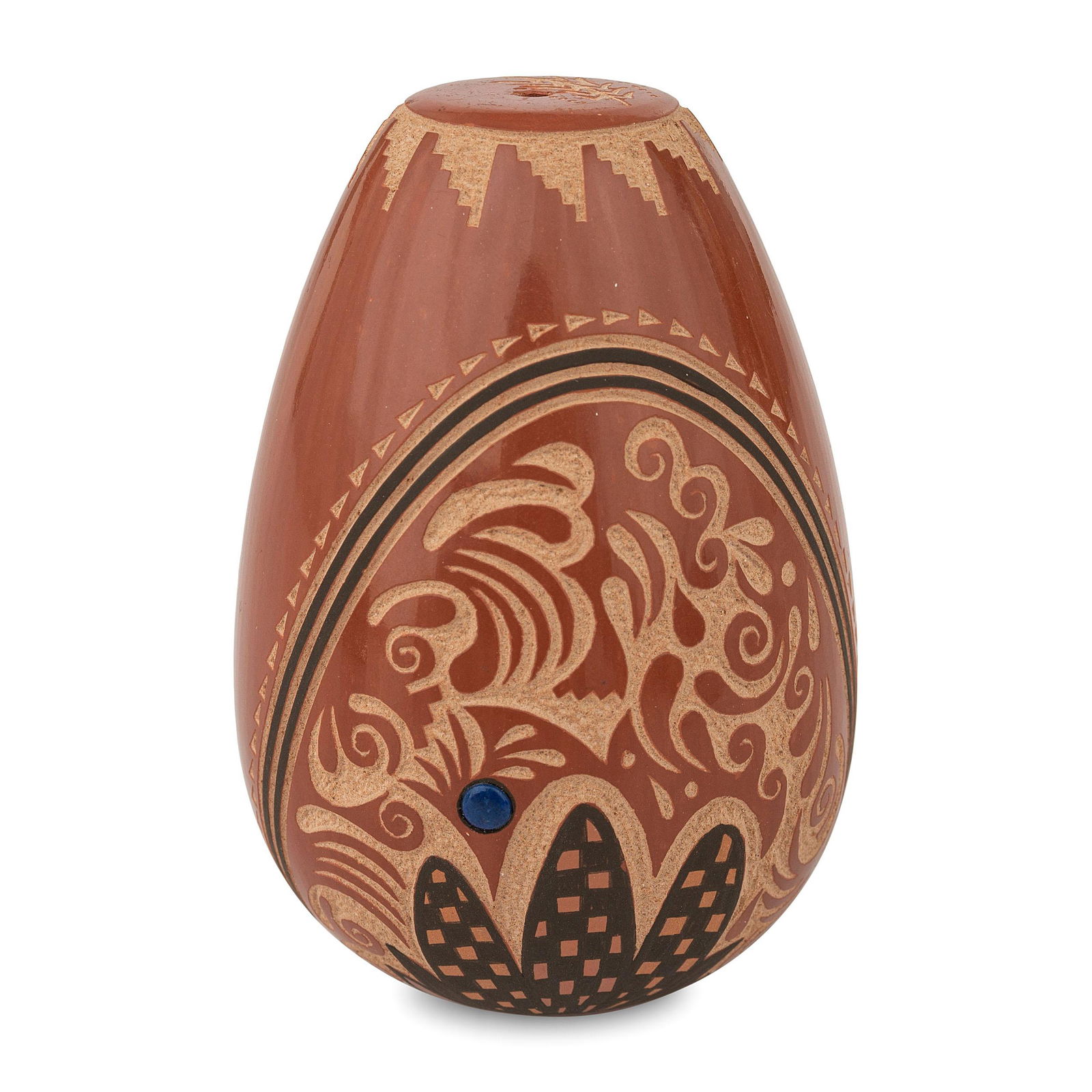 Glendora Daubs Fragua (Jemez, 20th century) Red and (1 of 3)