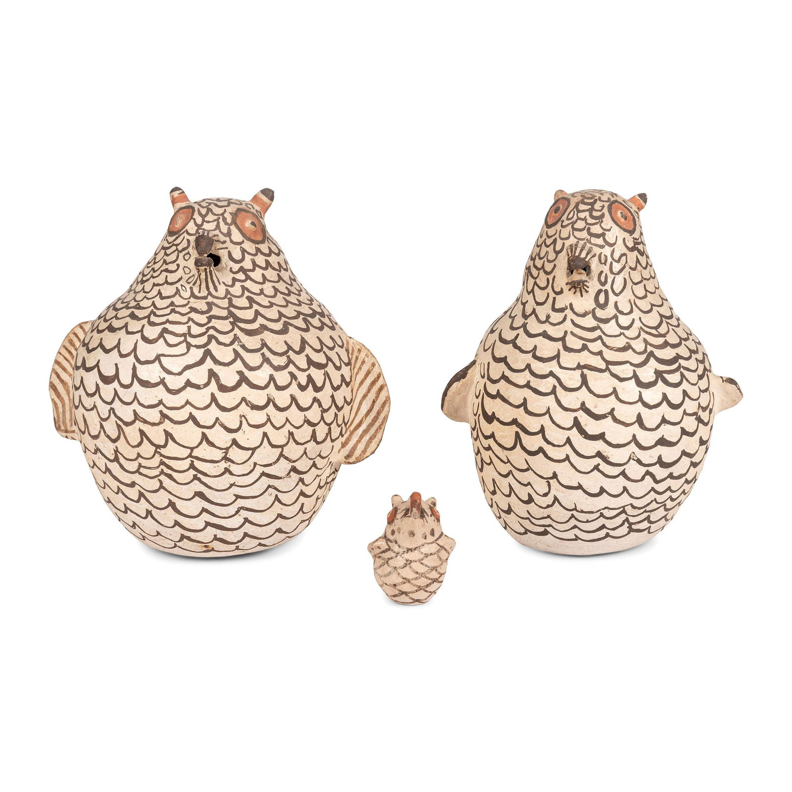 Zuni Pottery Owls (1 of 5)