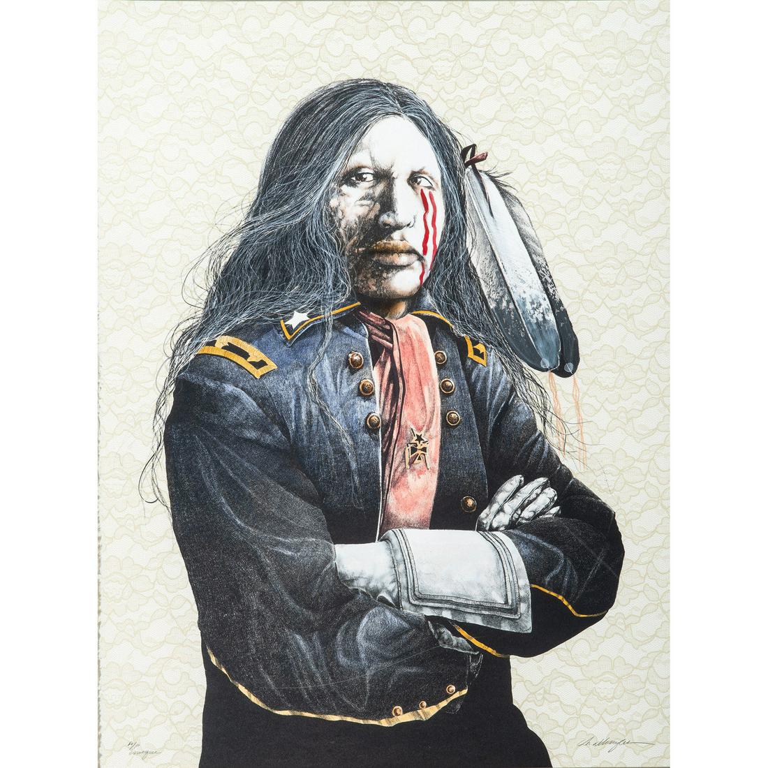 J.D. Challenger (American, b. 1951) untitled, Printer's (1 of 2)