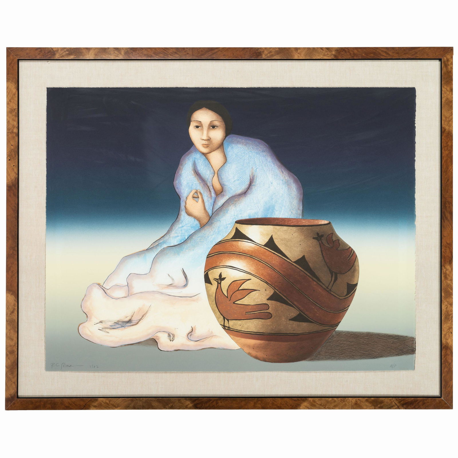 R.C. Gorman (Dine, 1932-2005) untitled, Artist's Proof (1 of 1)