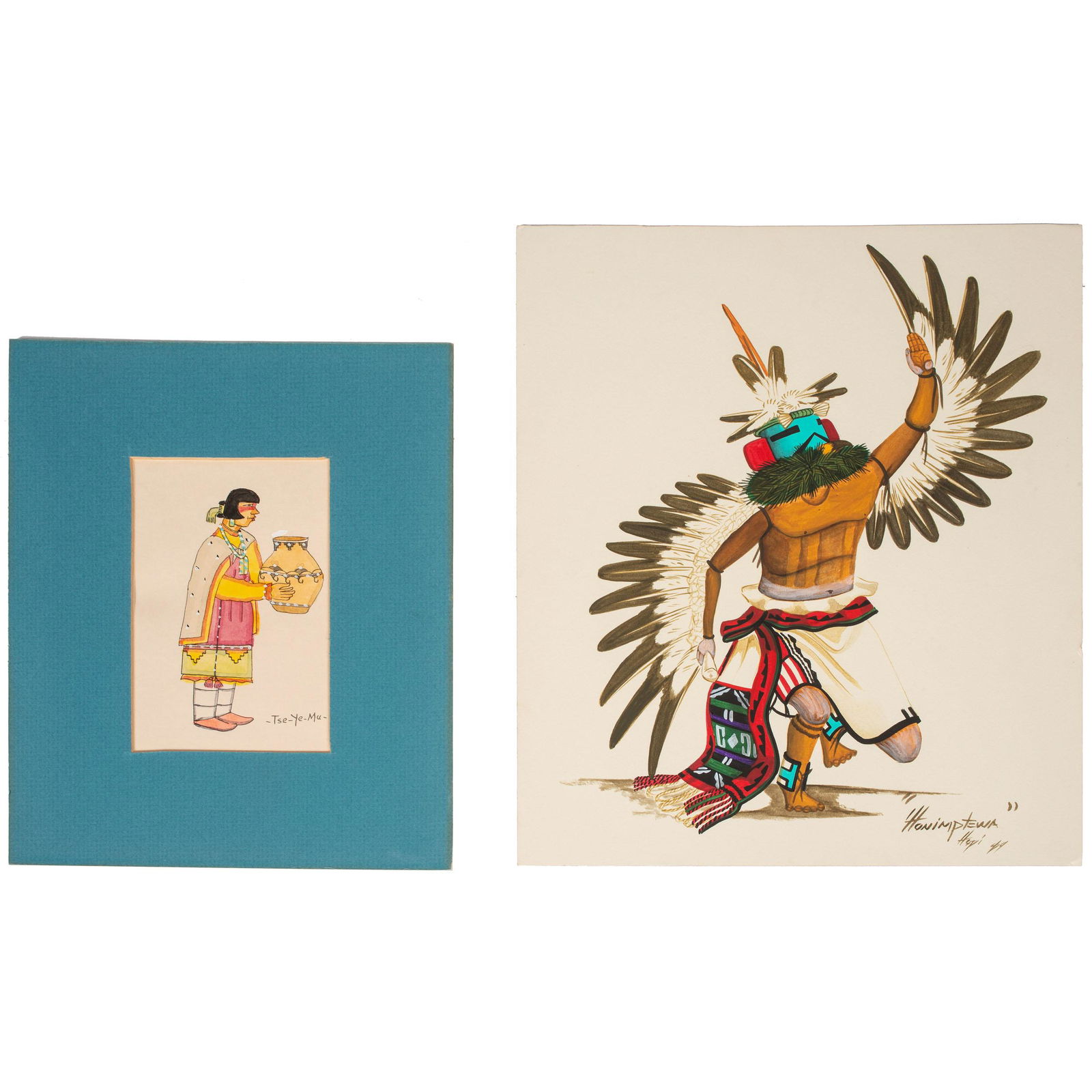 Romando Vigil, Tse Ye Mu (San Ildefonso, 1902-1978) (1 of 2)