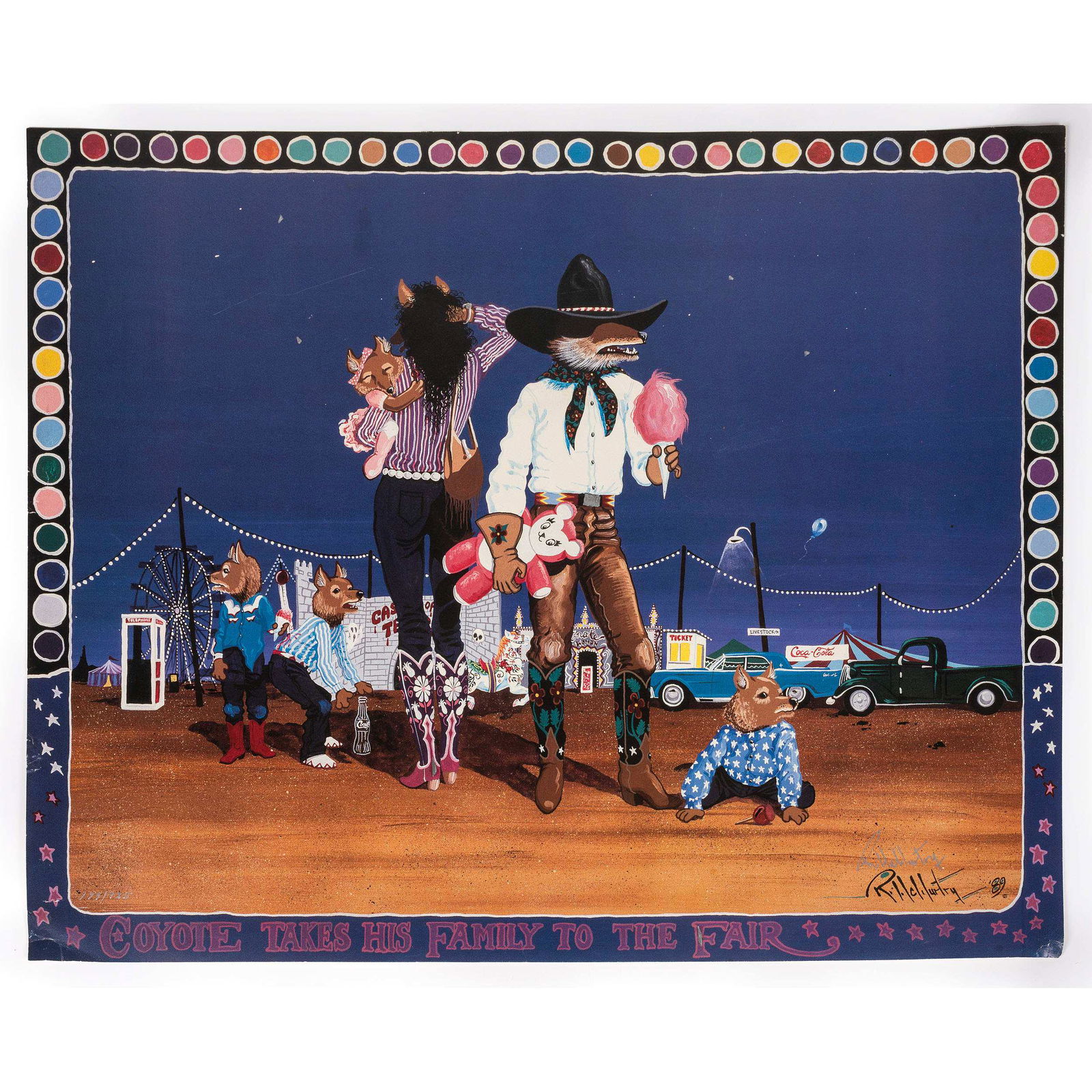 Robert McMurtry (Comanche, 1950-2012) Red Dirt (1 of 3)