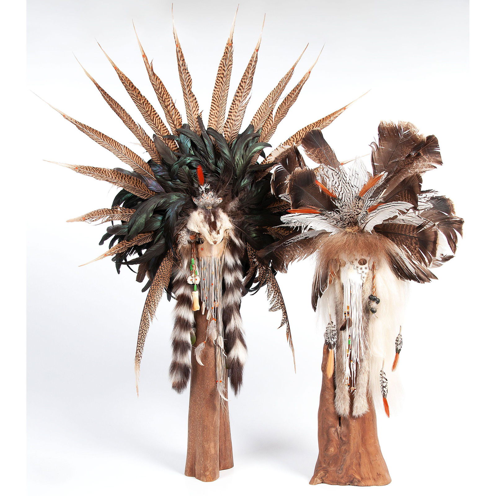 Lisa Ray (Algonquin, 20th century) Multi-Media Masks (1 of 4)