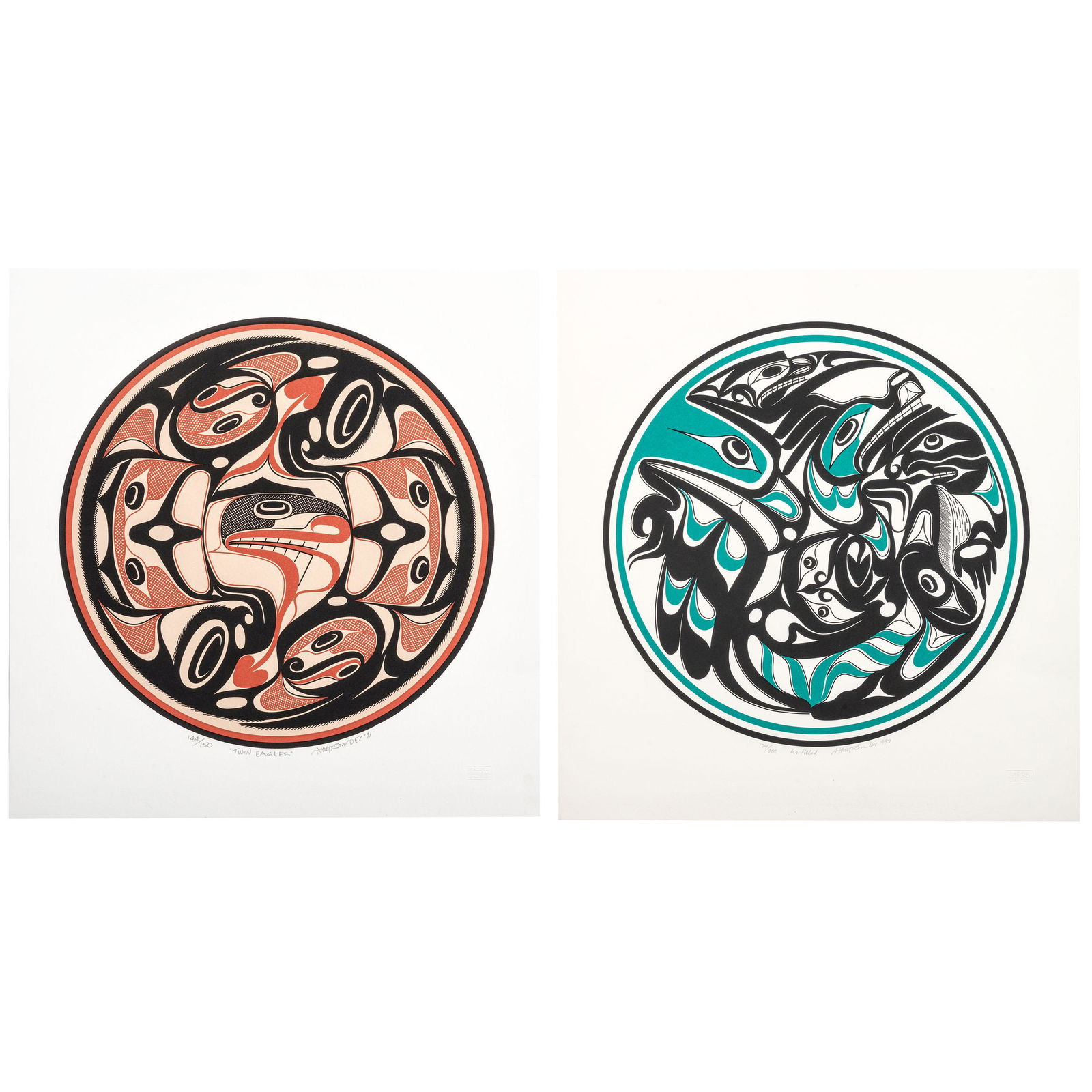 Art Thompson (Nuu-Chah-Nulth, 20th century) Serigraphs (1 of 1)