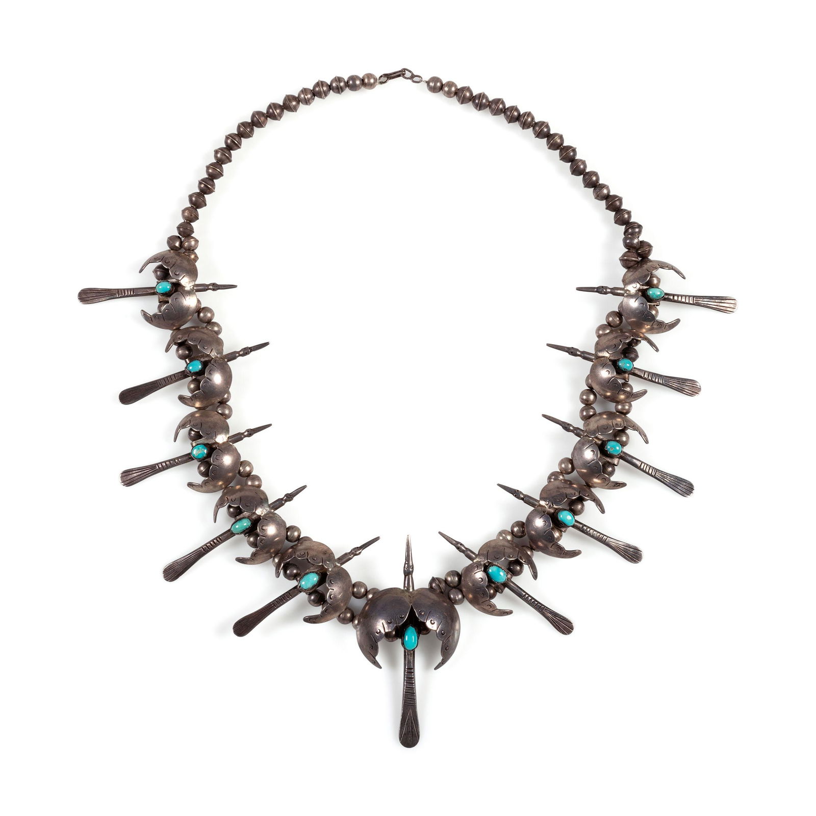 Raymond Etsitty (Dine, 20th century) A Silver and (1 of 2)