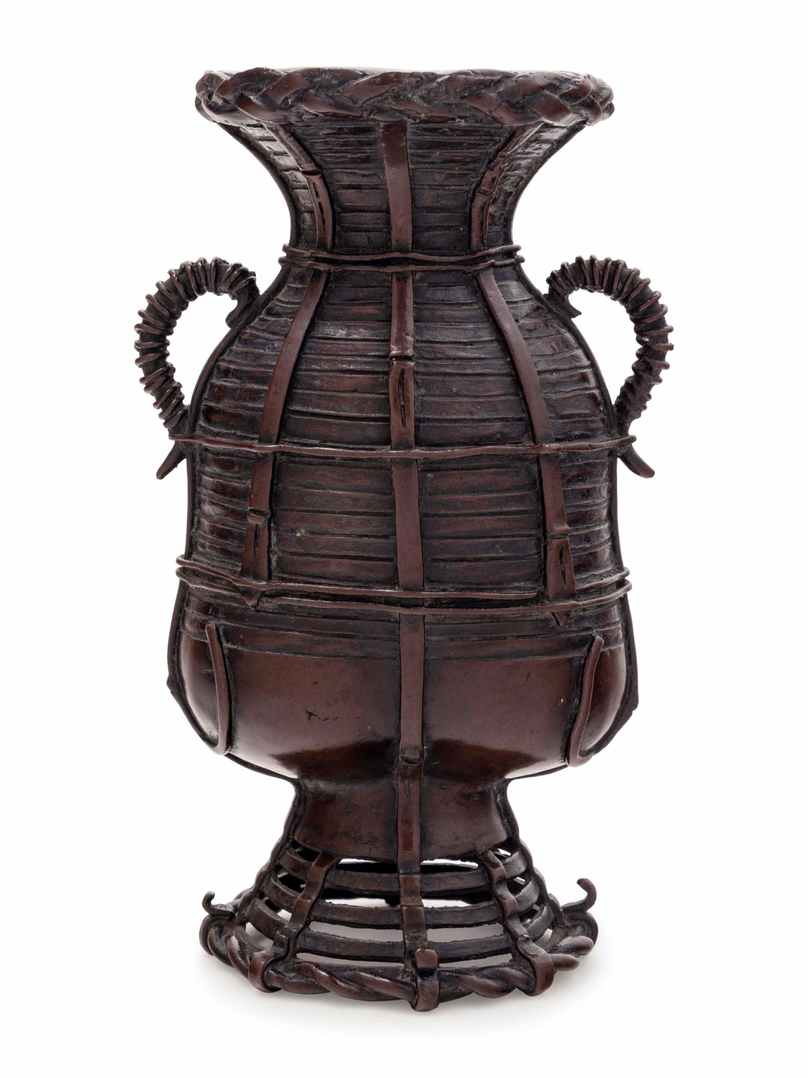 A Japanese Metal Vase (1 of 3)