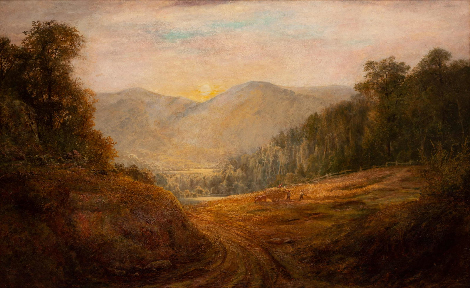 Hudson River School Untitled, Haying, circa 1872 (1 of 2)