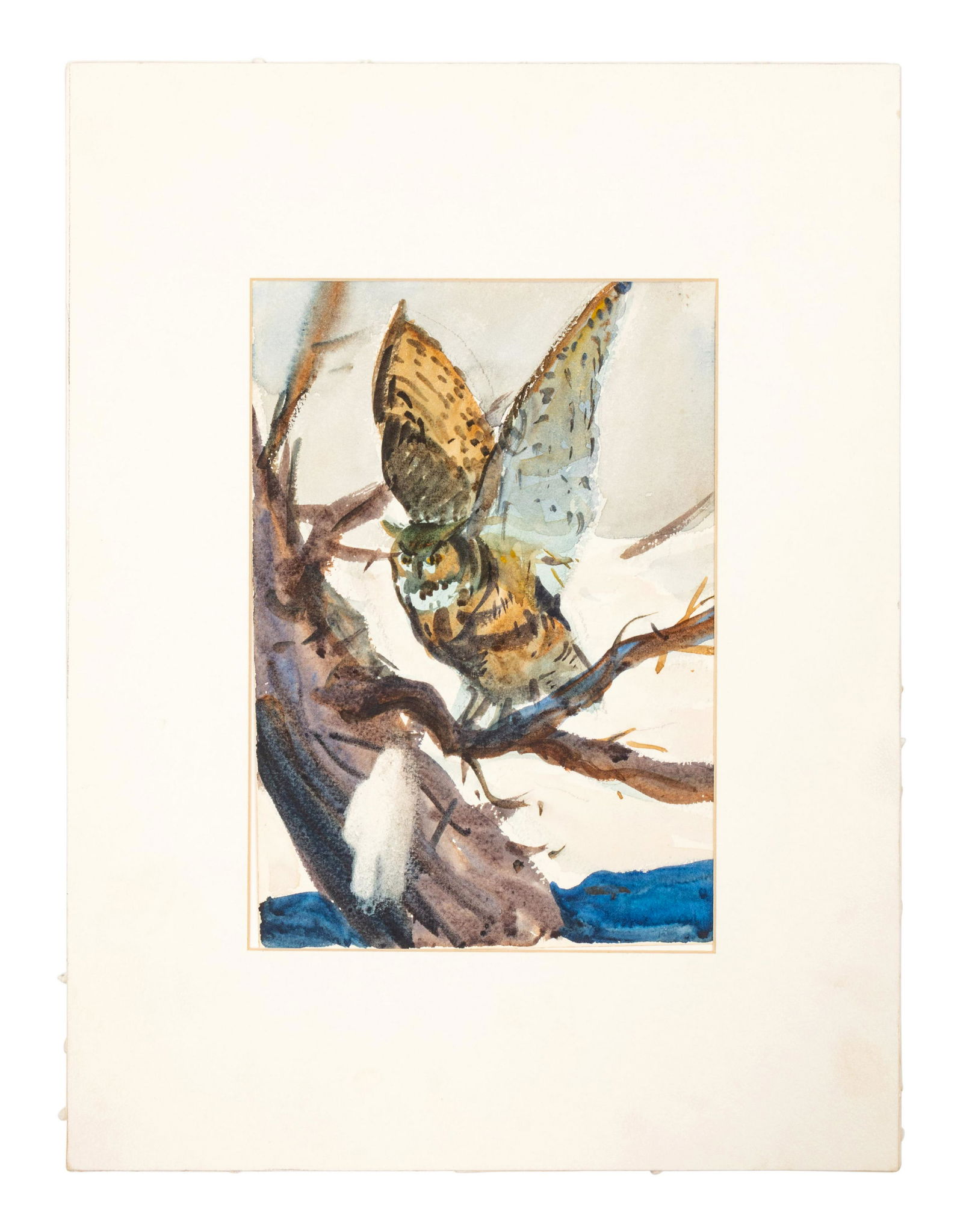 Ogden Pleissner (American, 1905-1983) The Great Horned (1 of 2)