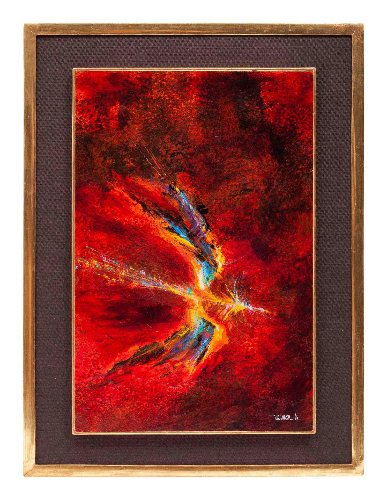 Leonardo Nierman (Mexican, b. 1932) Firebird, 1965 (1 of 3)