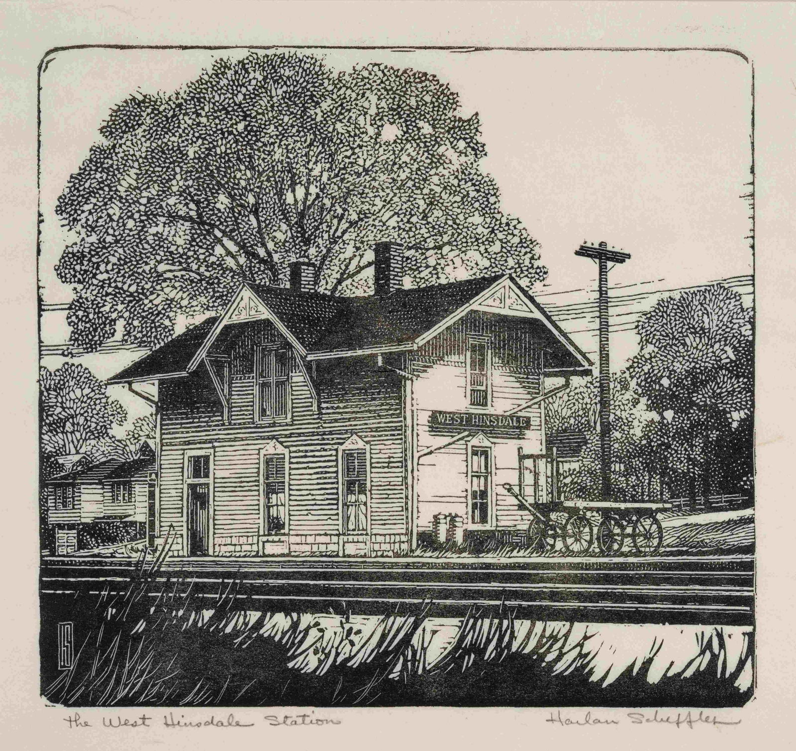 Harlan Scheffler (American, 20th Century) (1 of 9)