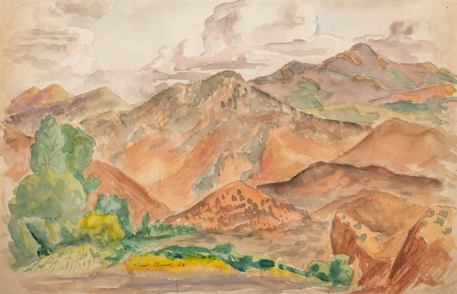 Fred Biesel (American, 1893-1954) (1 of 4)