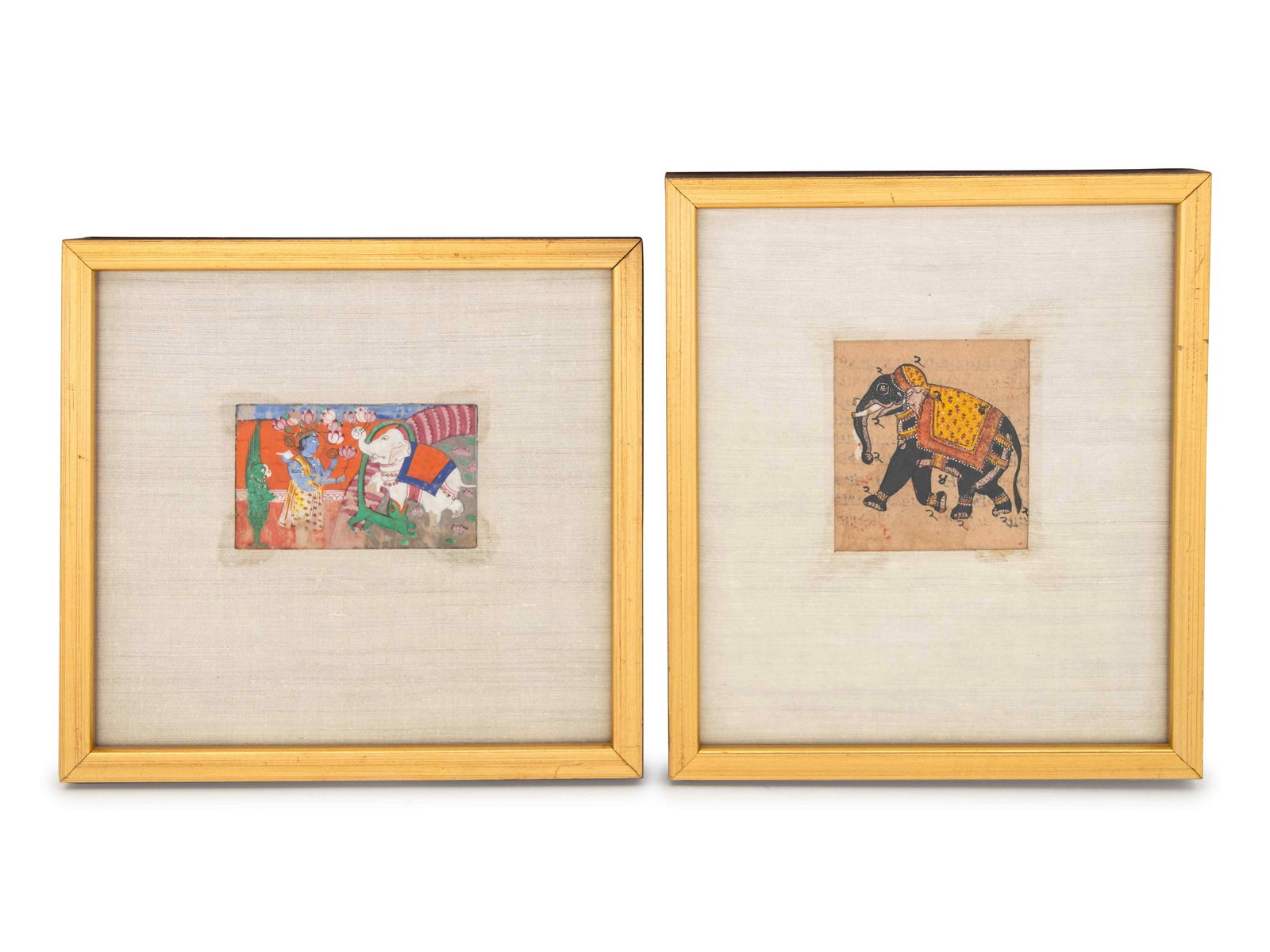 Two Indian Miniature Paintings (1 of 1)