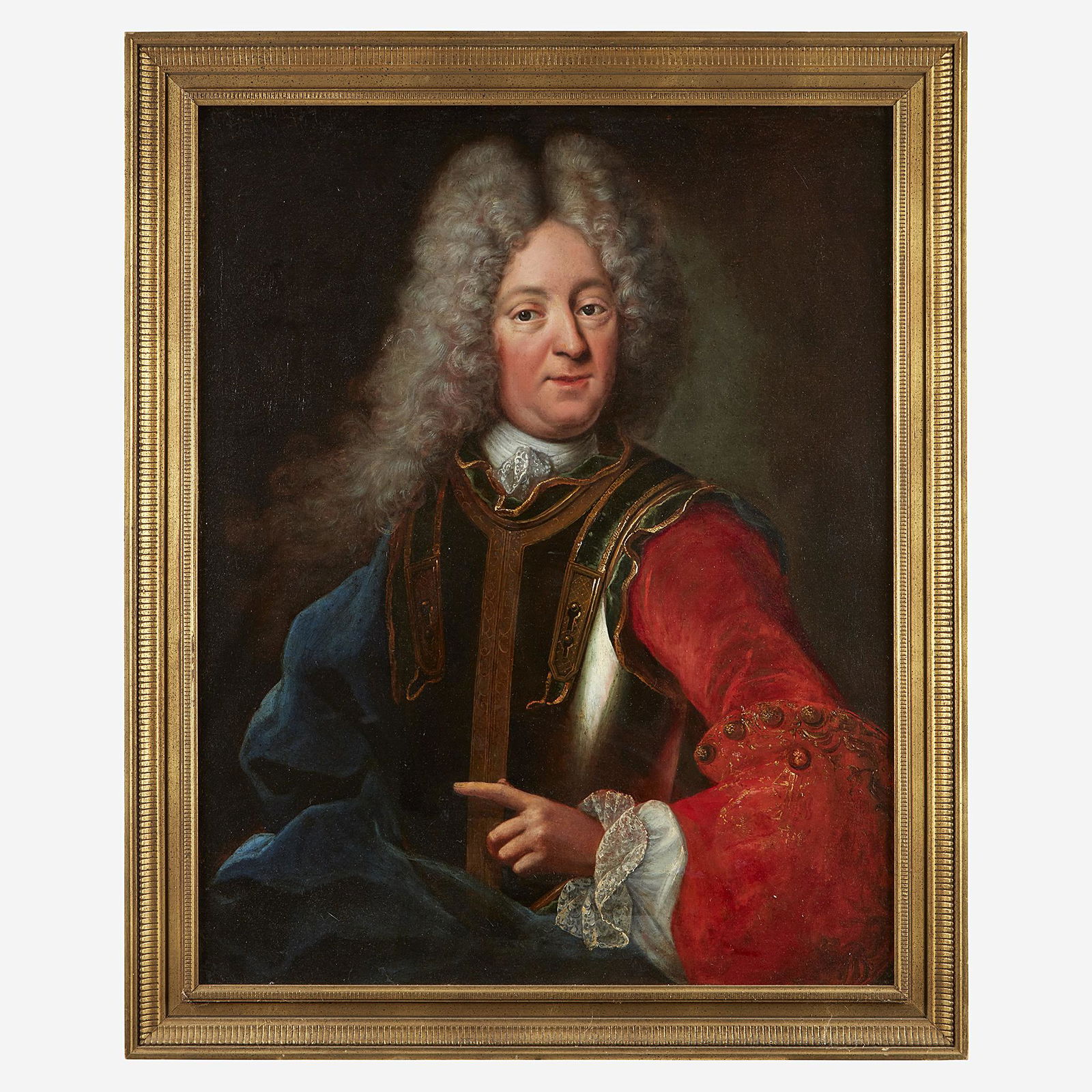 Circle of Robert Levrac-Tournières (French,: Circle of Robert Levrac-Tournières (French, 1667–1752) Portrait of a Gentleman in Armor, Bust-Length Oil on canvas36 1/2 x 28 7/8 in. (92.7 x 73.3cm) Provenance Collection