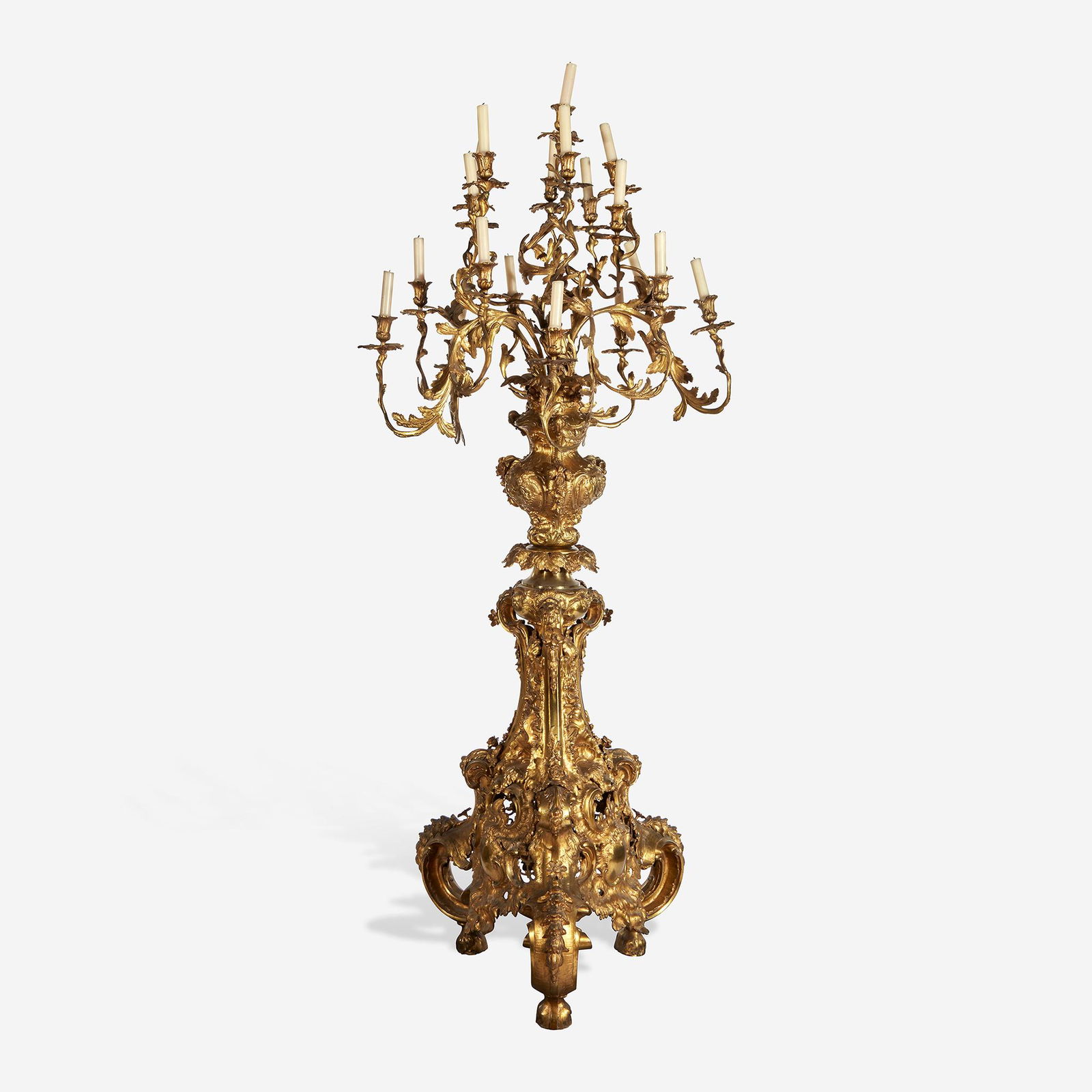 An Impressive Louis XV Style Gilt Bronze Nineteen-Light (1 of 2)