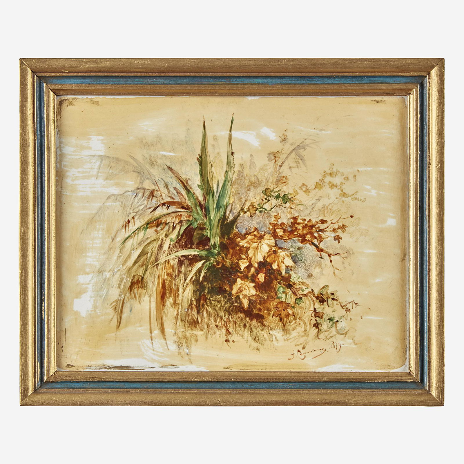 Joseph Coomans (Belgian, 1816–1889) Flower (1 of 2)