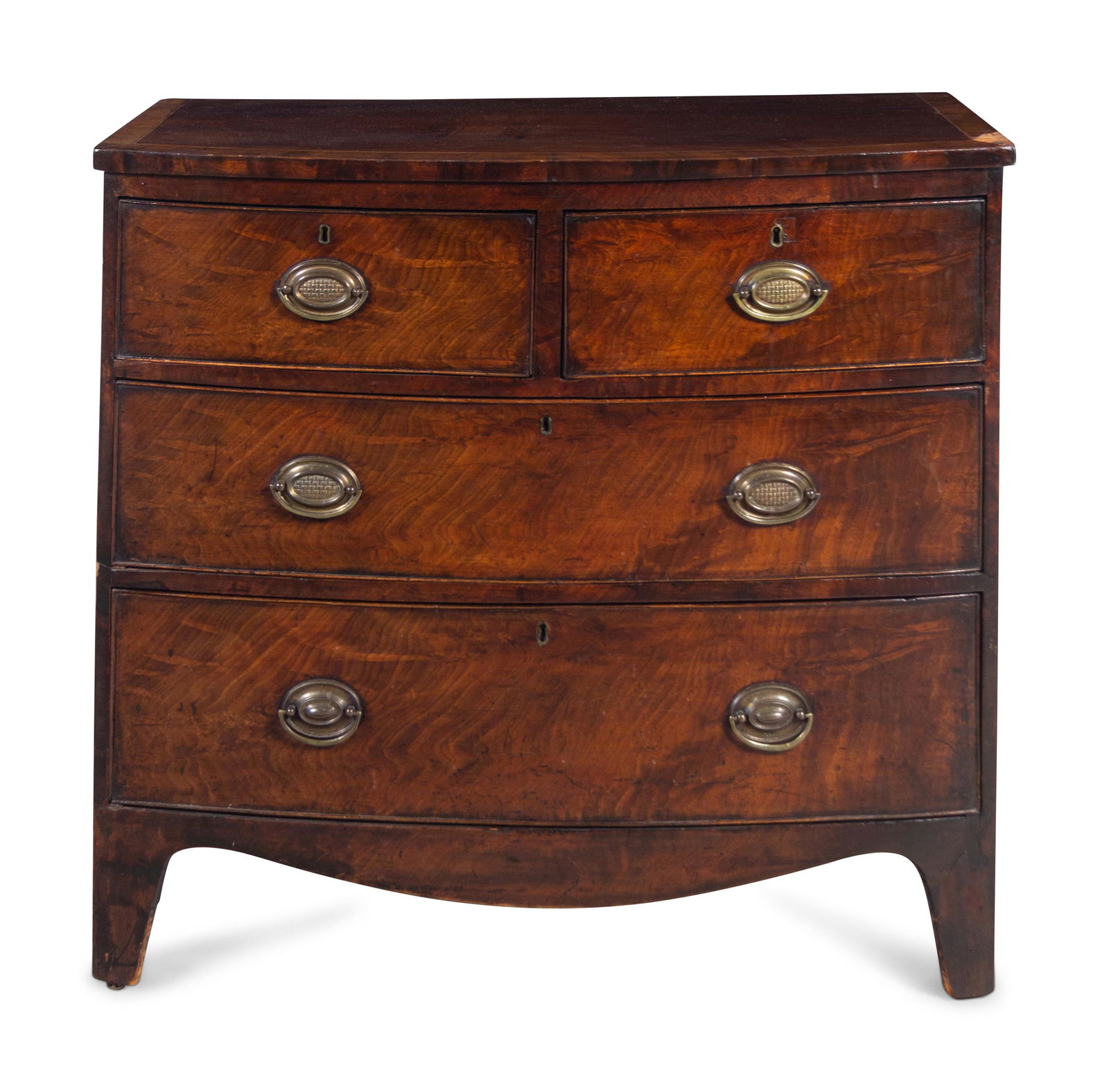A George III Mahogany Chest of Drawers (1 of 3)