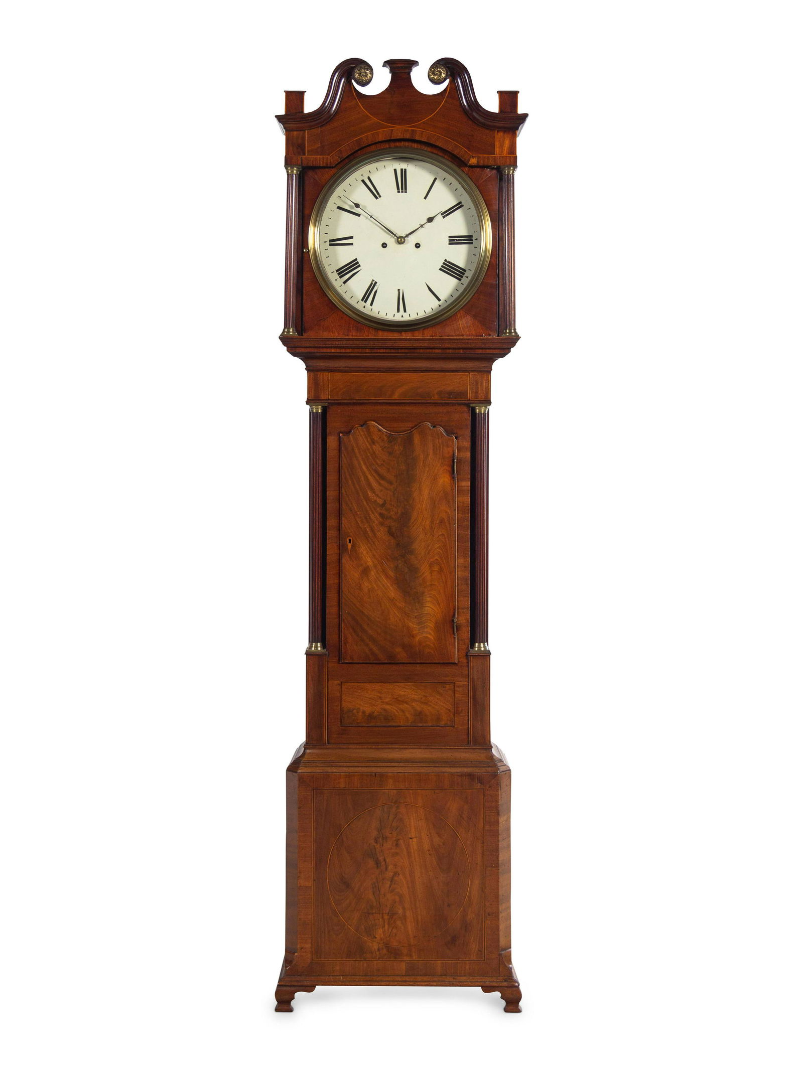 A George III Mahogany Tall Case Clock (1 of 3)
