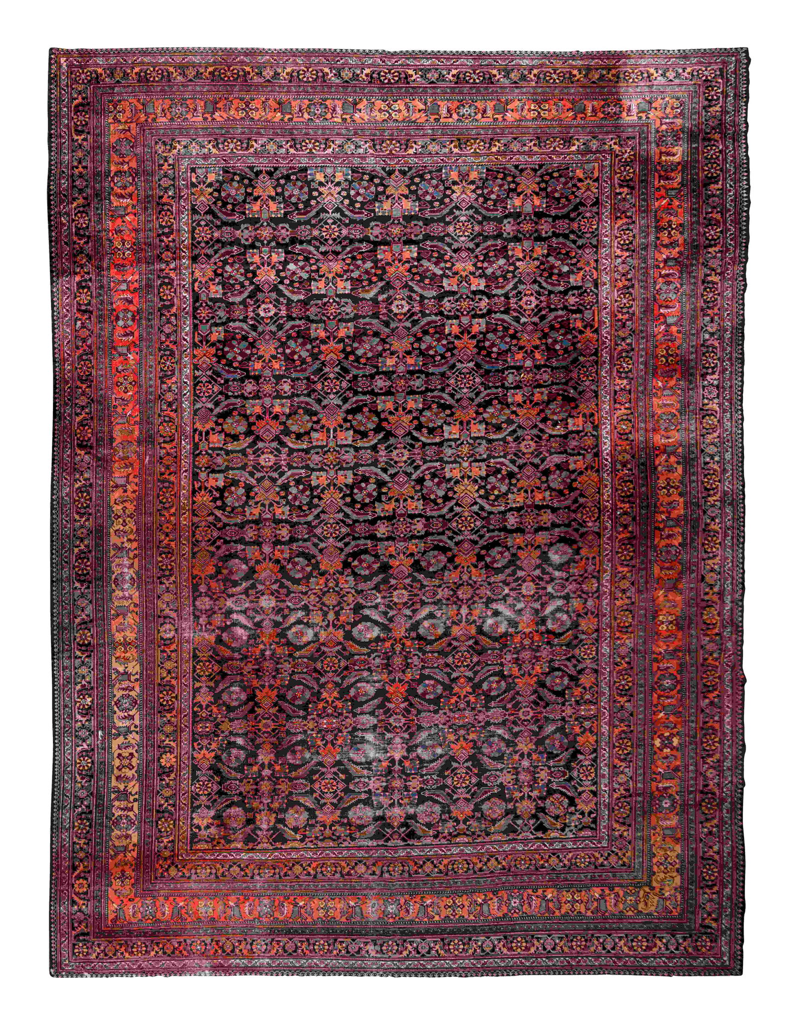 A Mahal Wool Rug (1 of 3)