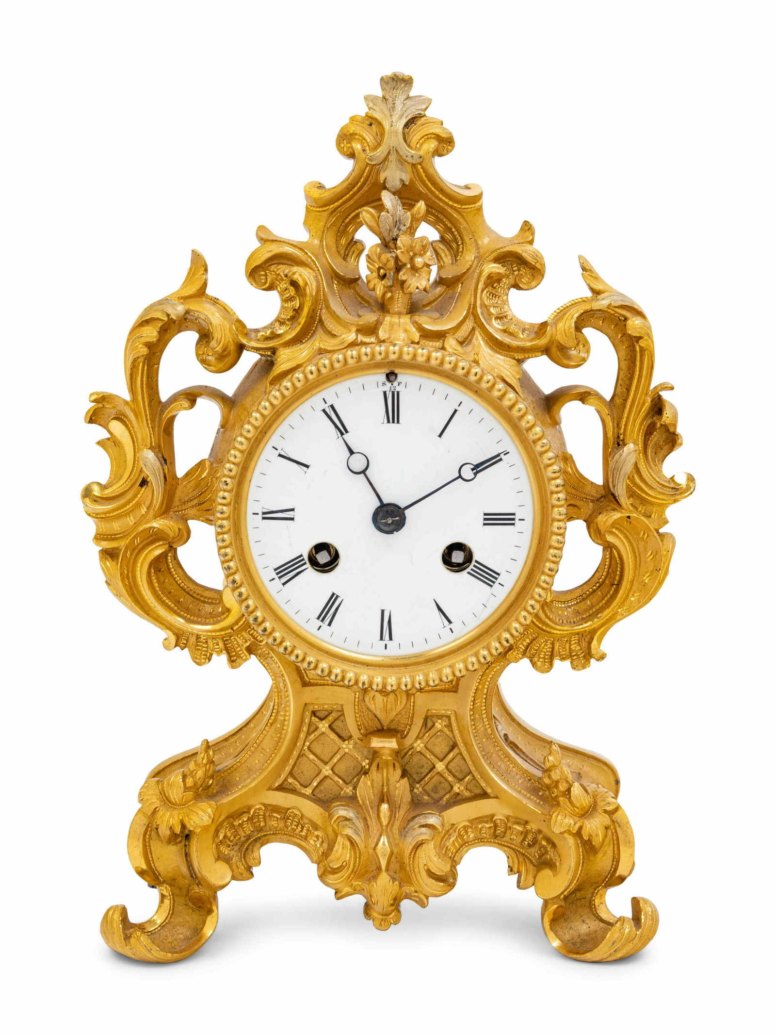 A French Gilt Bronze Mantel Clock by Jean-Baptiste (1 of 4)
