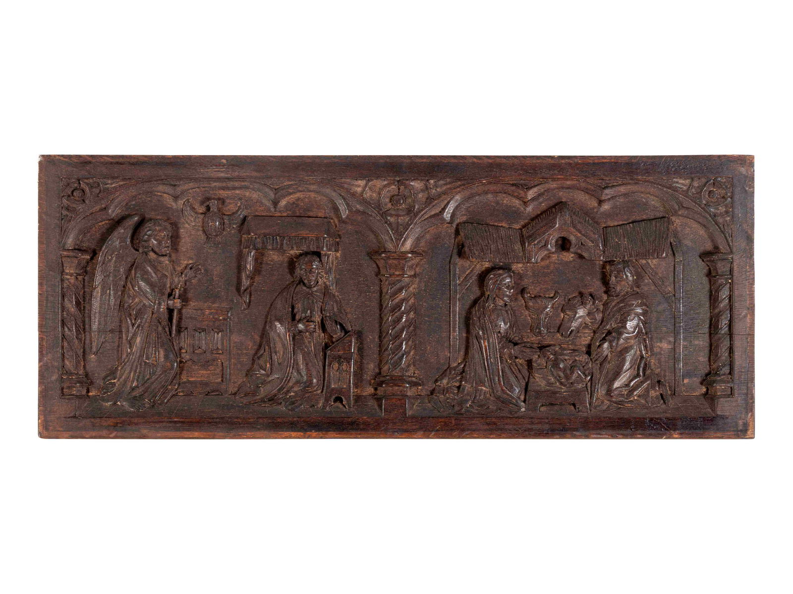 A Renaissance Revival Carved Oak Panel (1 of 3)