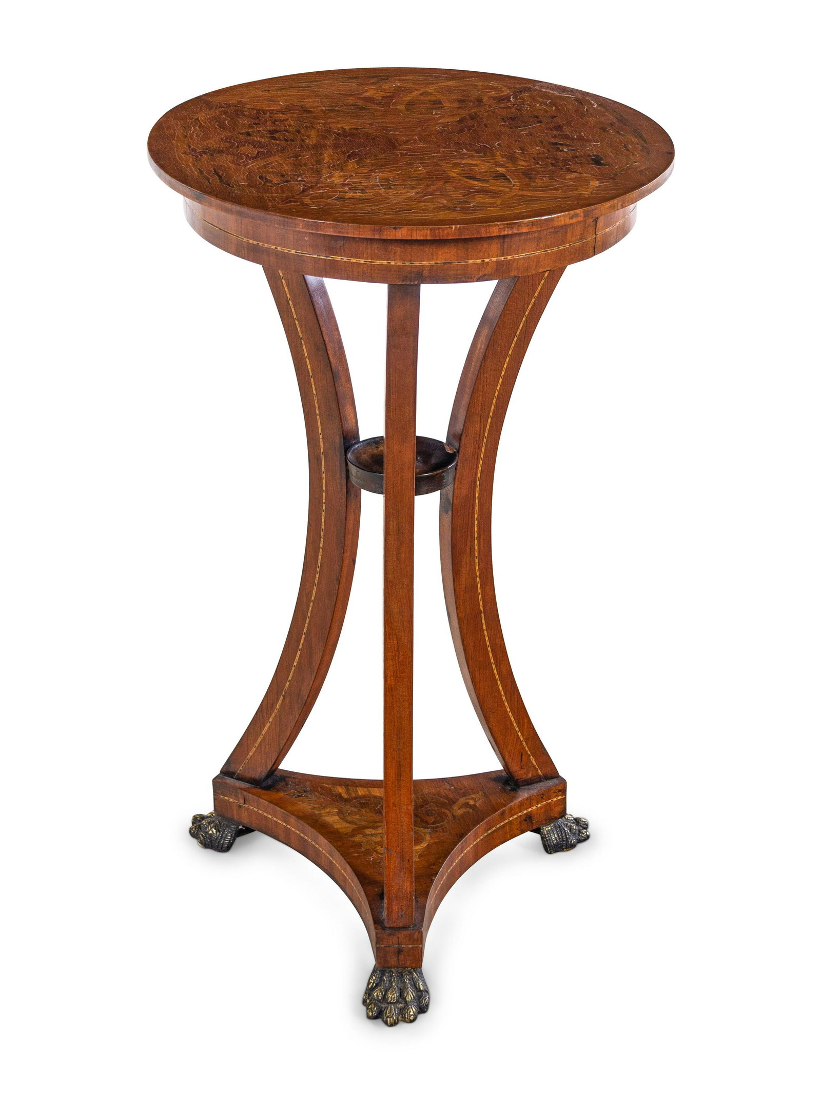 A Continental Marquetry Occasional Table (1 of 3)