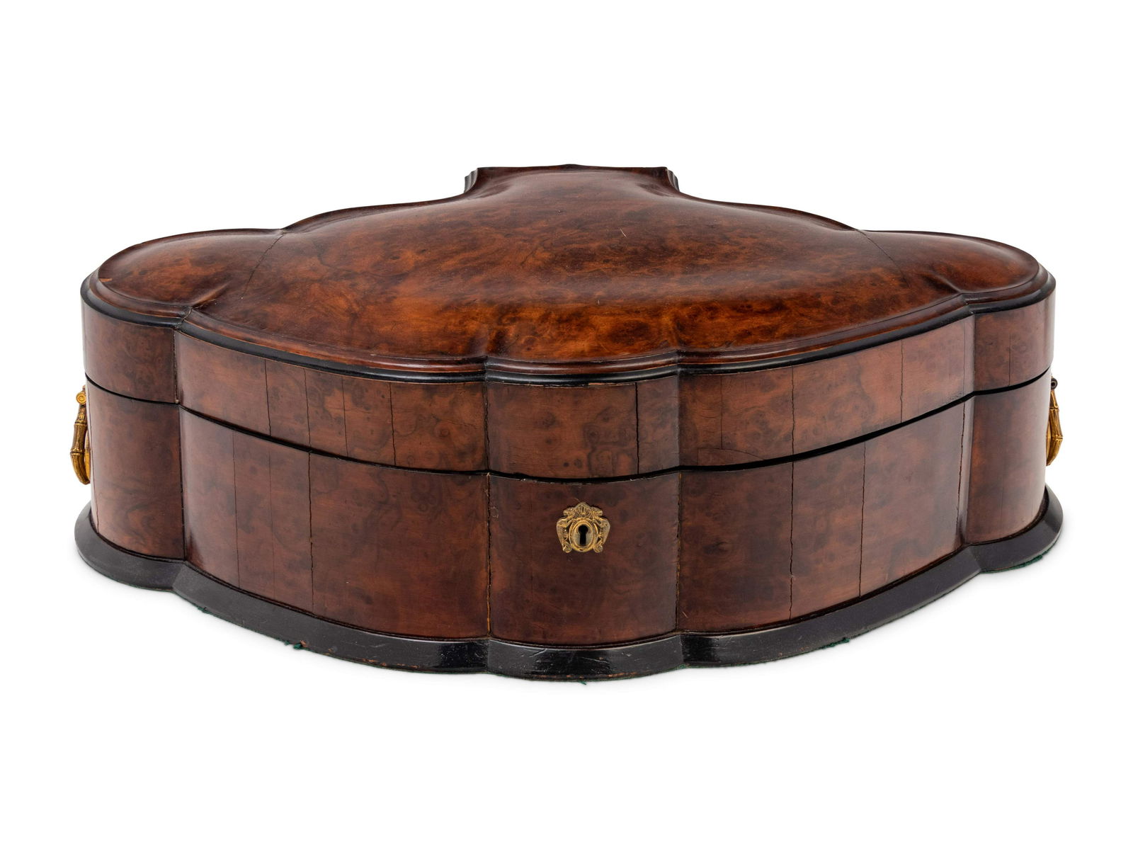 A Continental Burl Walnut Box (1 of 4)