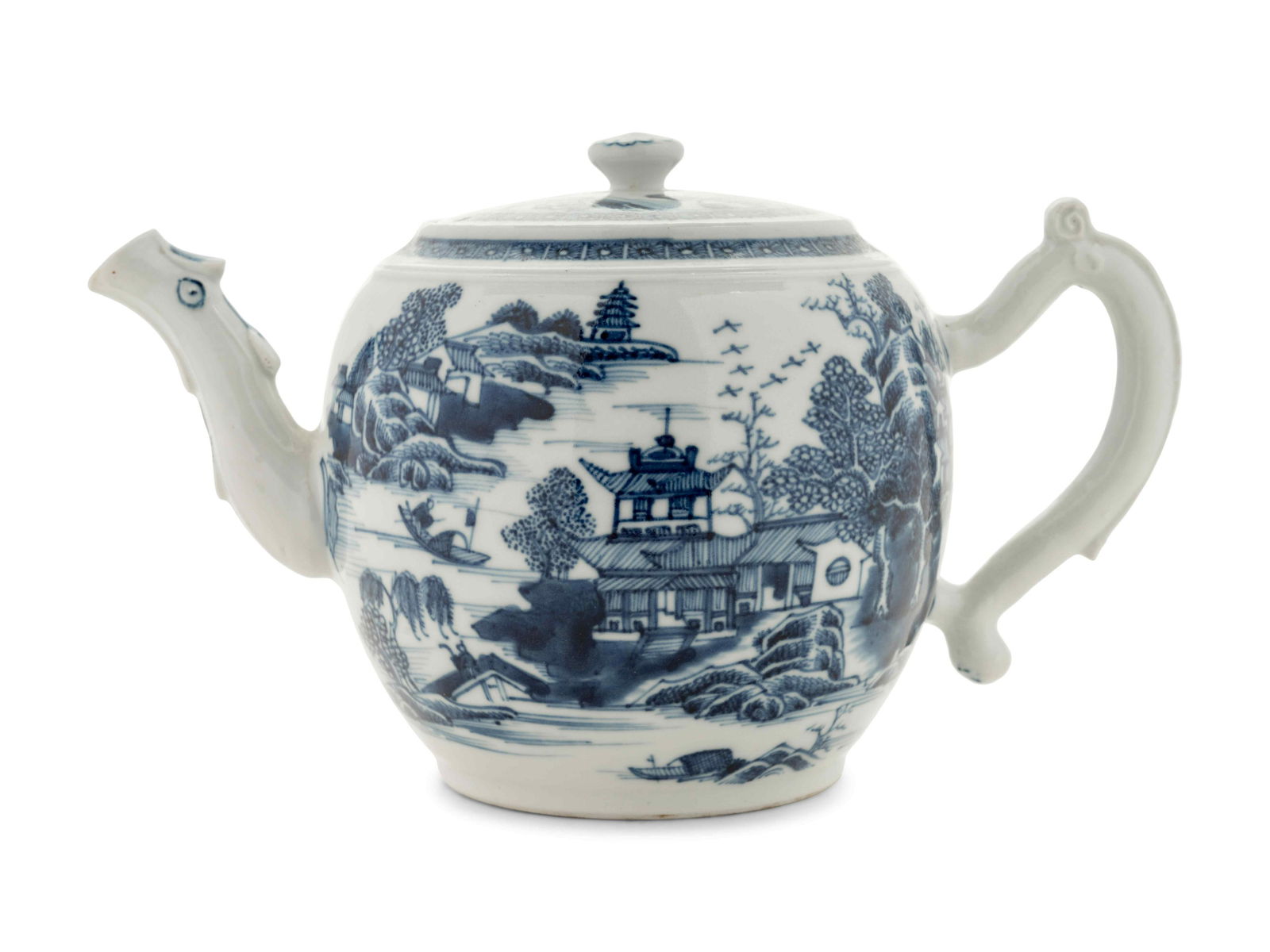 A Delft Porcelain Teapot   (1 of 3)