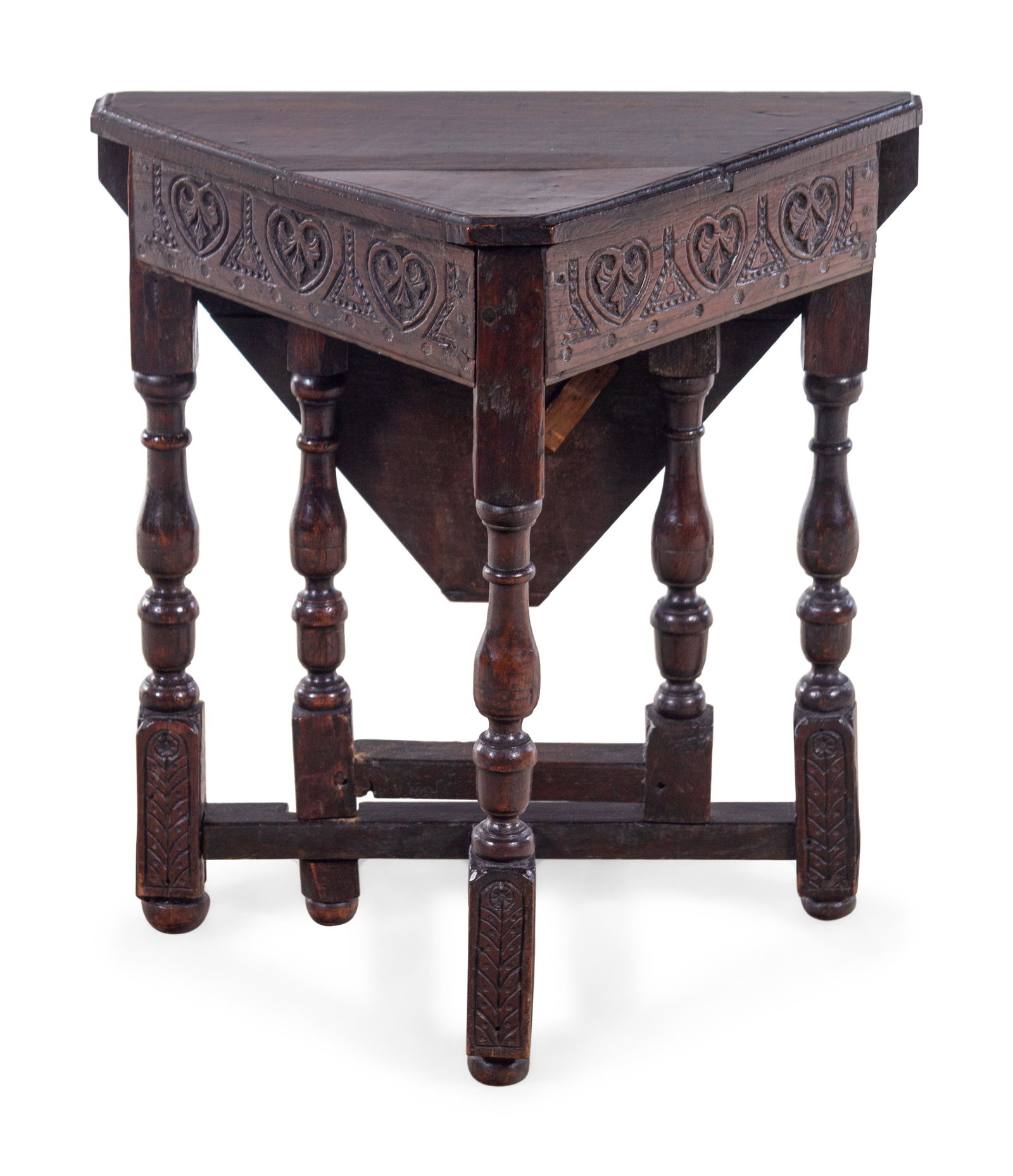A Jacobean Carved Oak Gate-Leg Table (1 of 3)