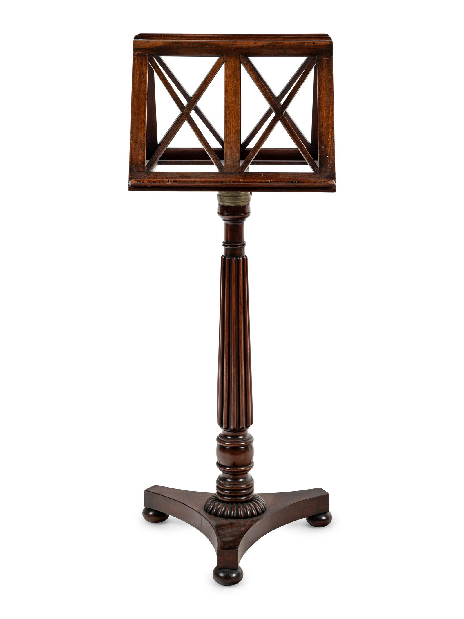 A Regency Mahogany Duet Music Stand (1 of 3)