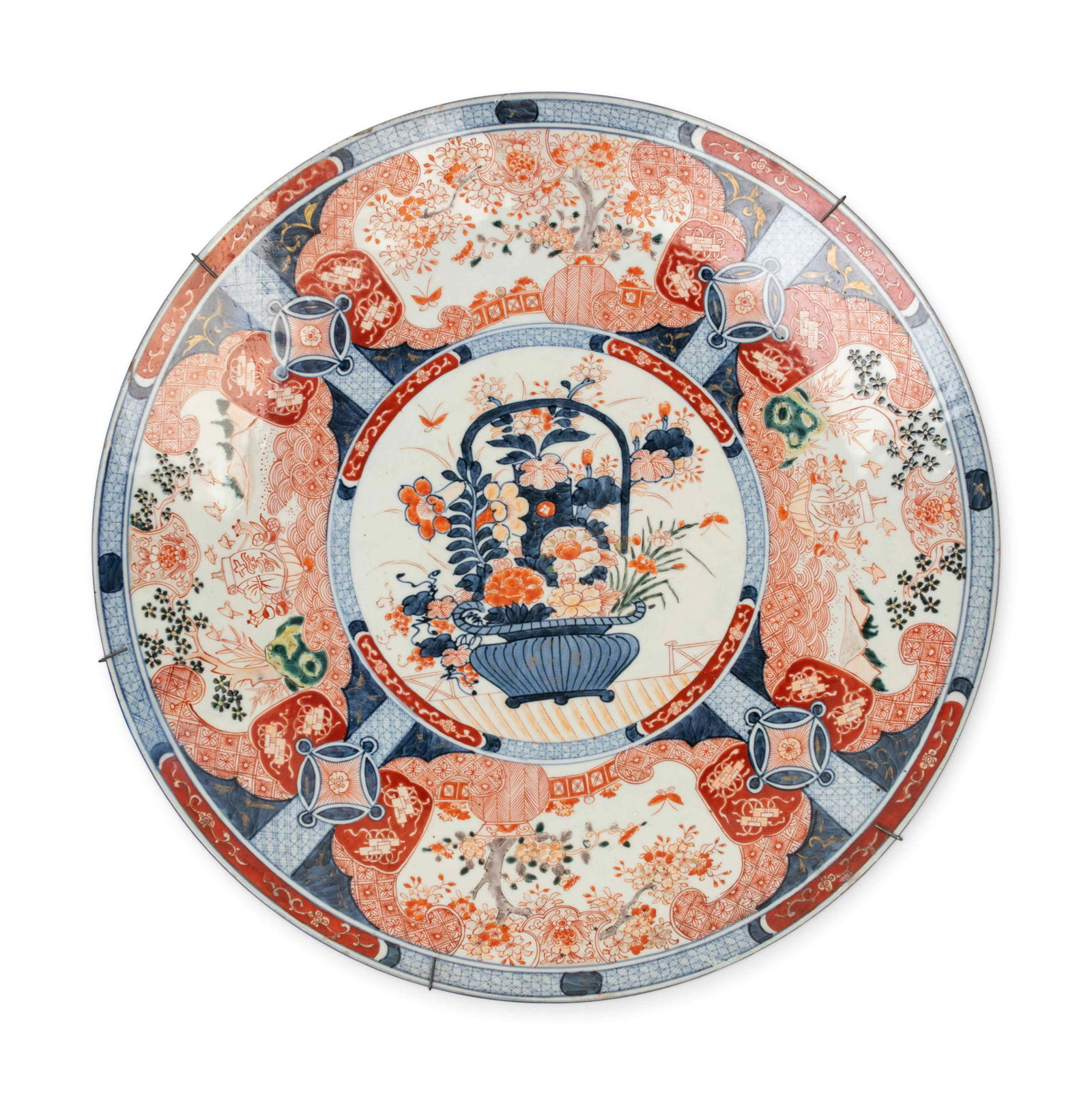 An Imari Porcelain Charger (1 of 3)