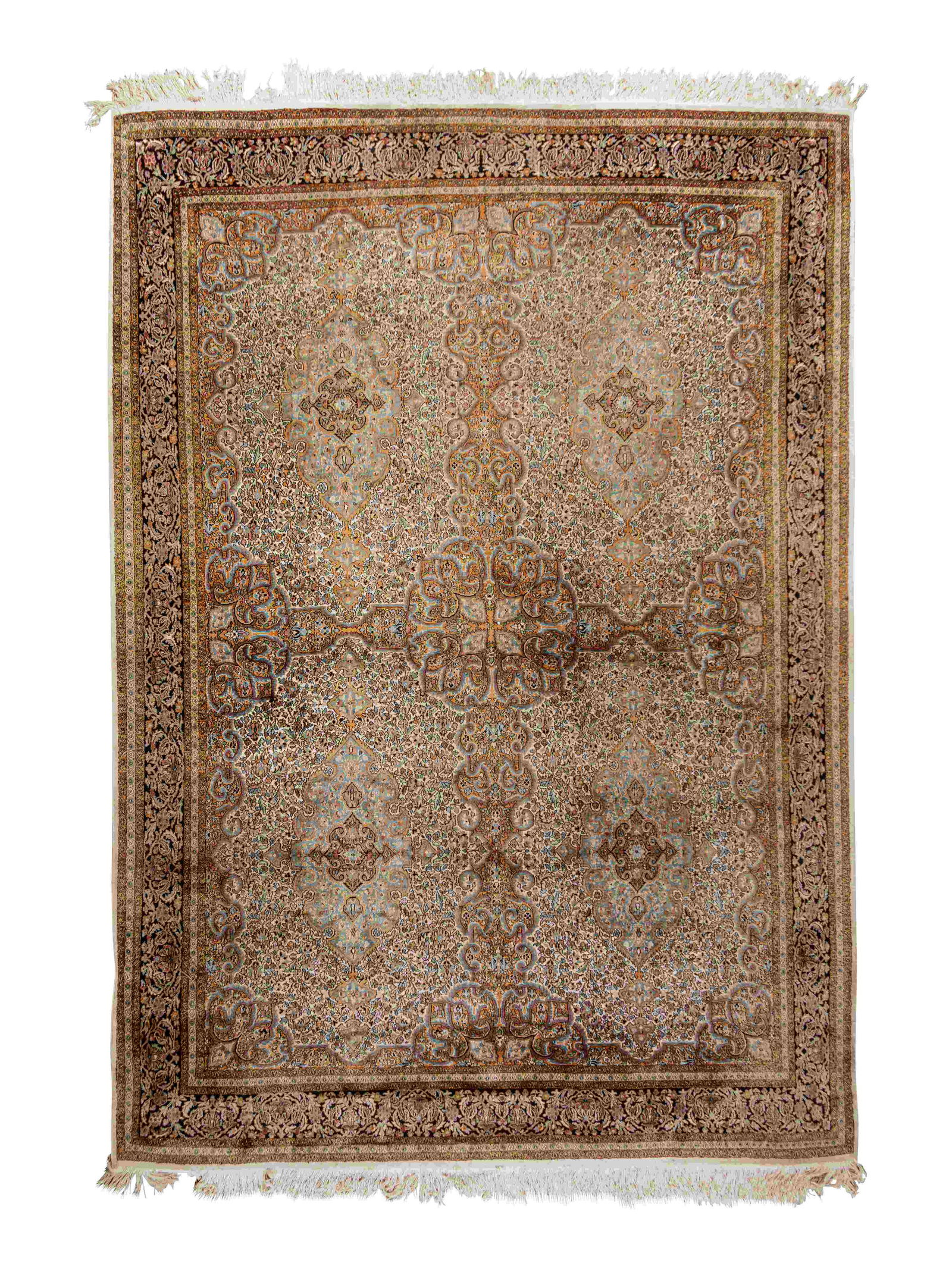 A Persian Silk Rug (1 of 4)
