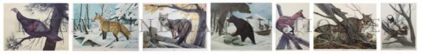 John Aldrich Ruthven, (American, b. 1924), A group: John Aldrich Ruthven (American, b. 1924) A group of seven works lithographs each signed Largest 31 x 22 inches.