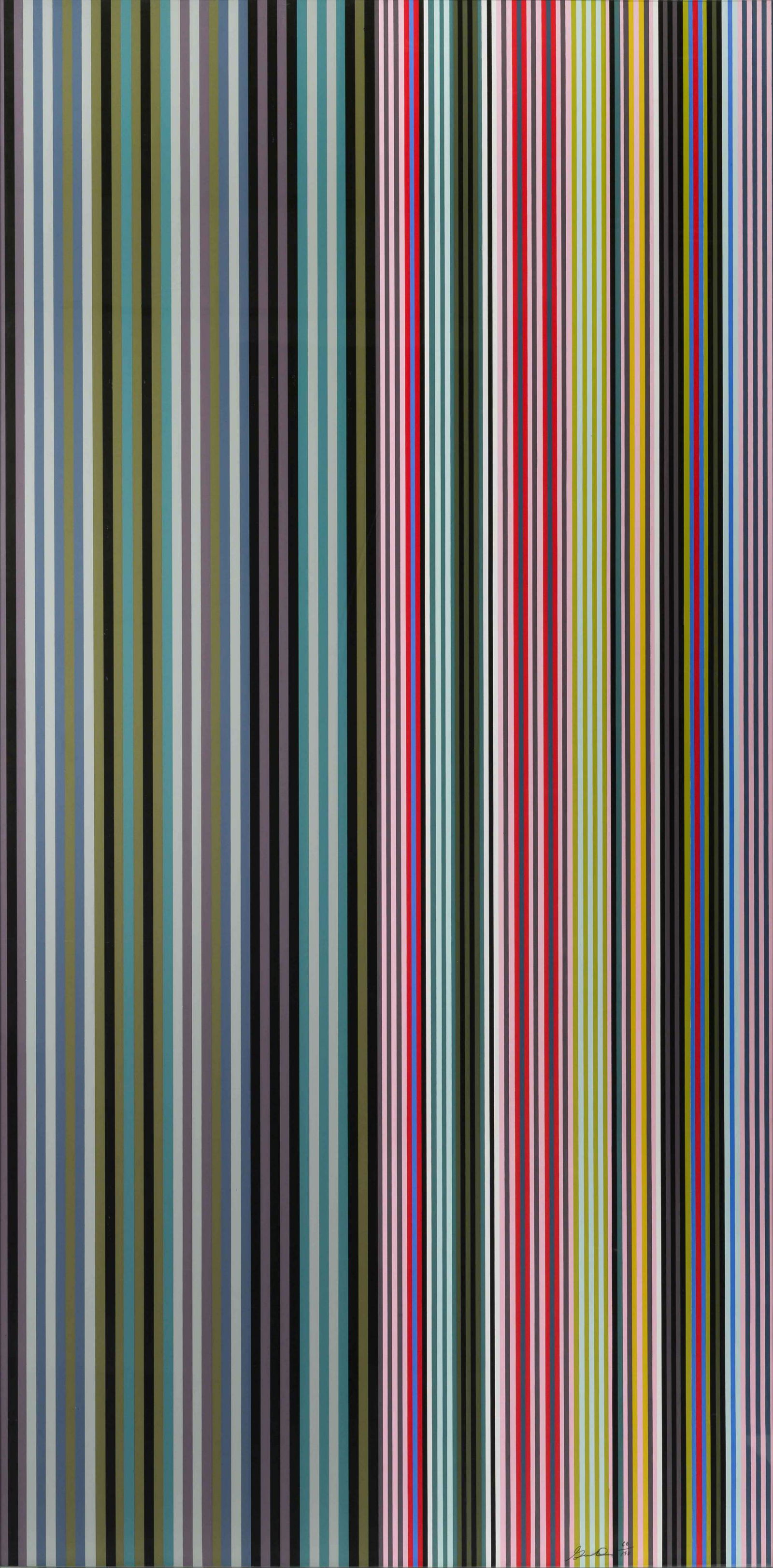 Gene Davis (American, 1920-1985) Untitled, 1973 (1 of 4)