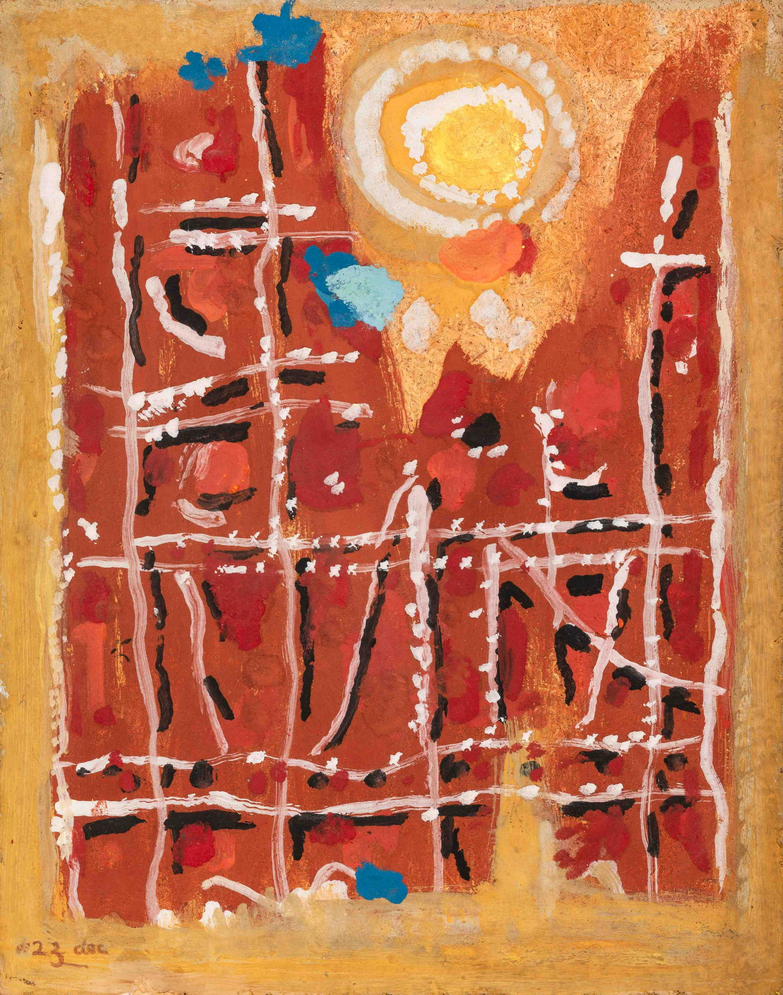 Roger Bissiere (French, 1886-1964) Untitled, 1962 (1 of 4)