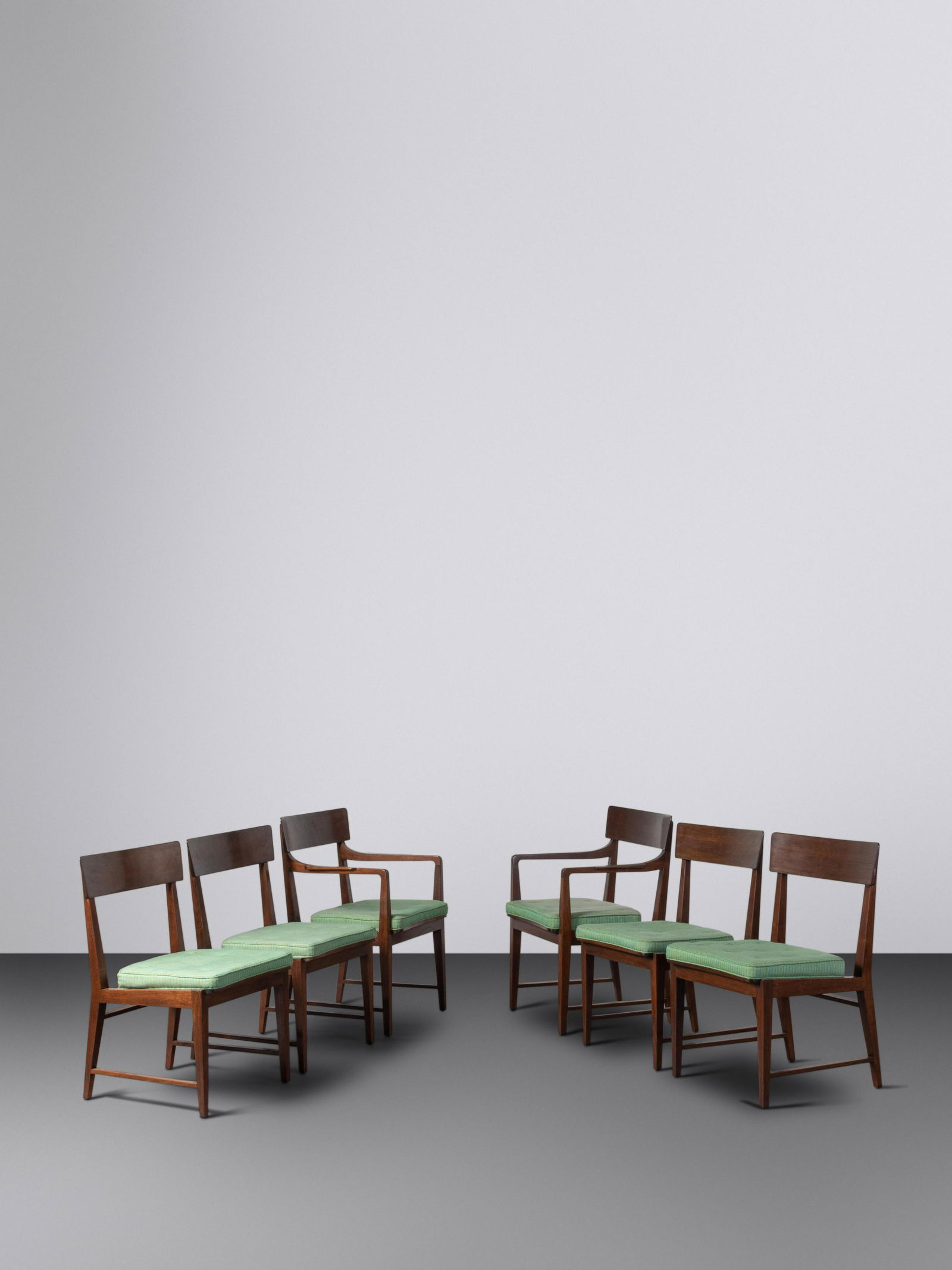 Edward Wormley (American, 1907-1995) Set of Six Dining (1 of 3)