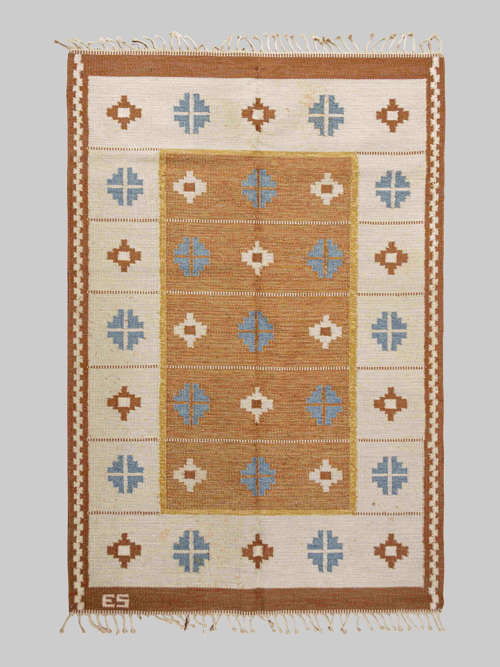 Evy Svensson (Swedish, 20th Century) Flatweave Rug (1 of 4)