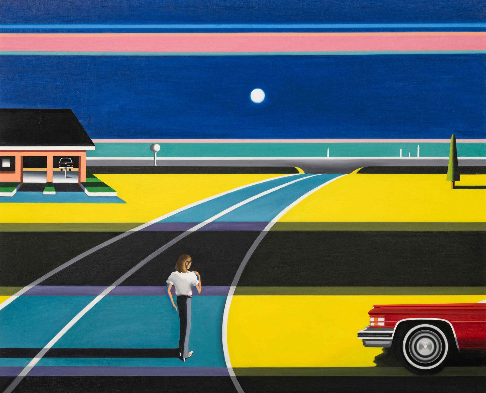 Sandra Jorgensen (American, 20th century) Herb's Texaco (1 of 4)