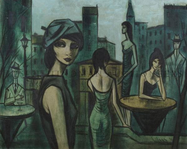 Antoine Villard, (French, 1867-1934), Untitled: Antoine Villard (French, 1867-1934) Untitled oil on canvas signed (lower right) 24 x 30 inches.